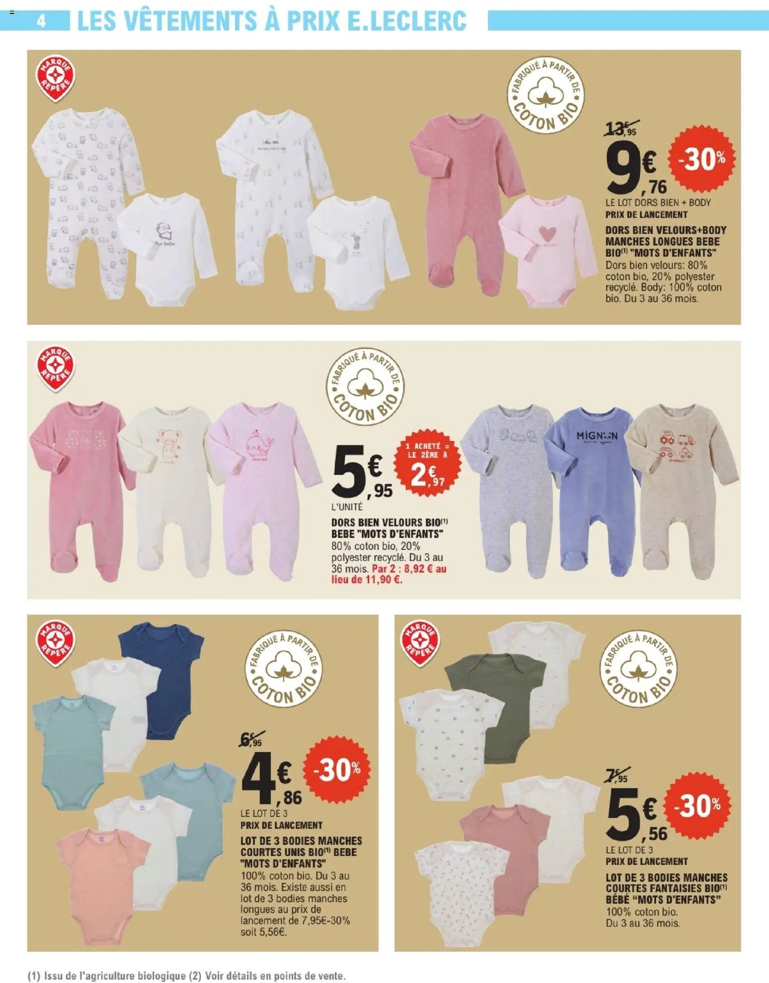{H1} | Page: 4 | Produits: Body, Coton, Vêtements
