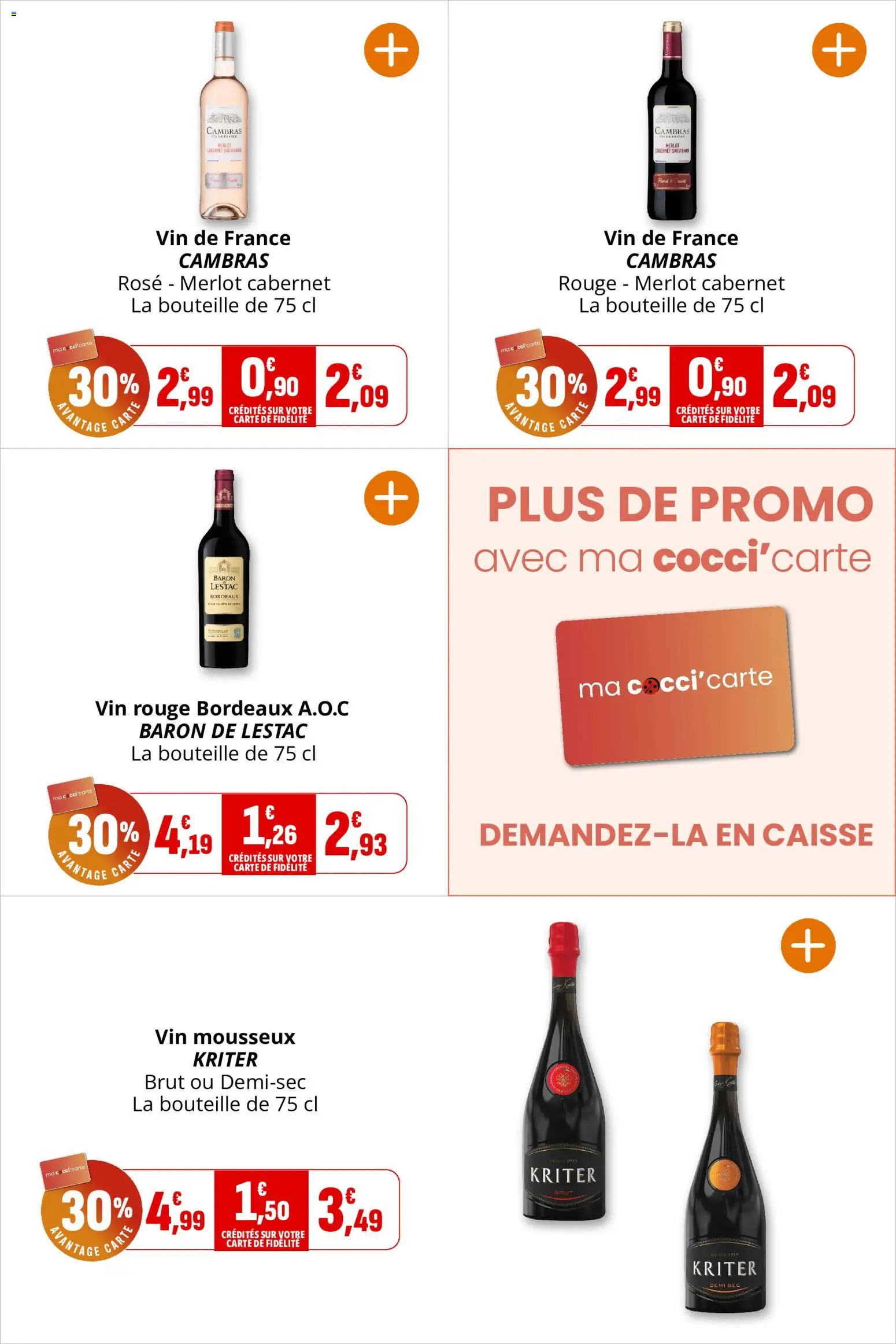 {H1} | Page: 38 | Produits: Vin mousseux, Cabernet Sauvignon, Vin rouge, Mousseux