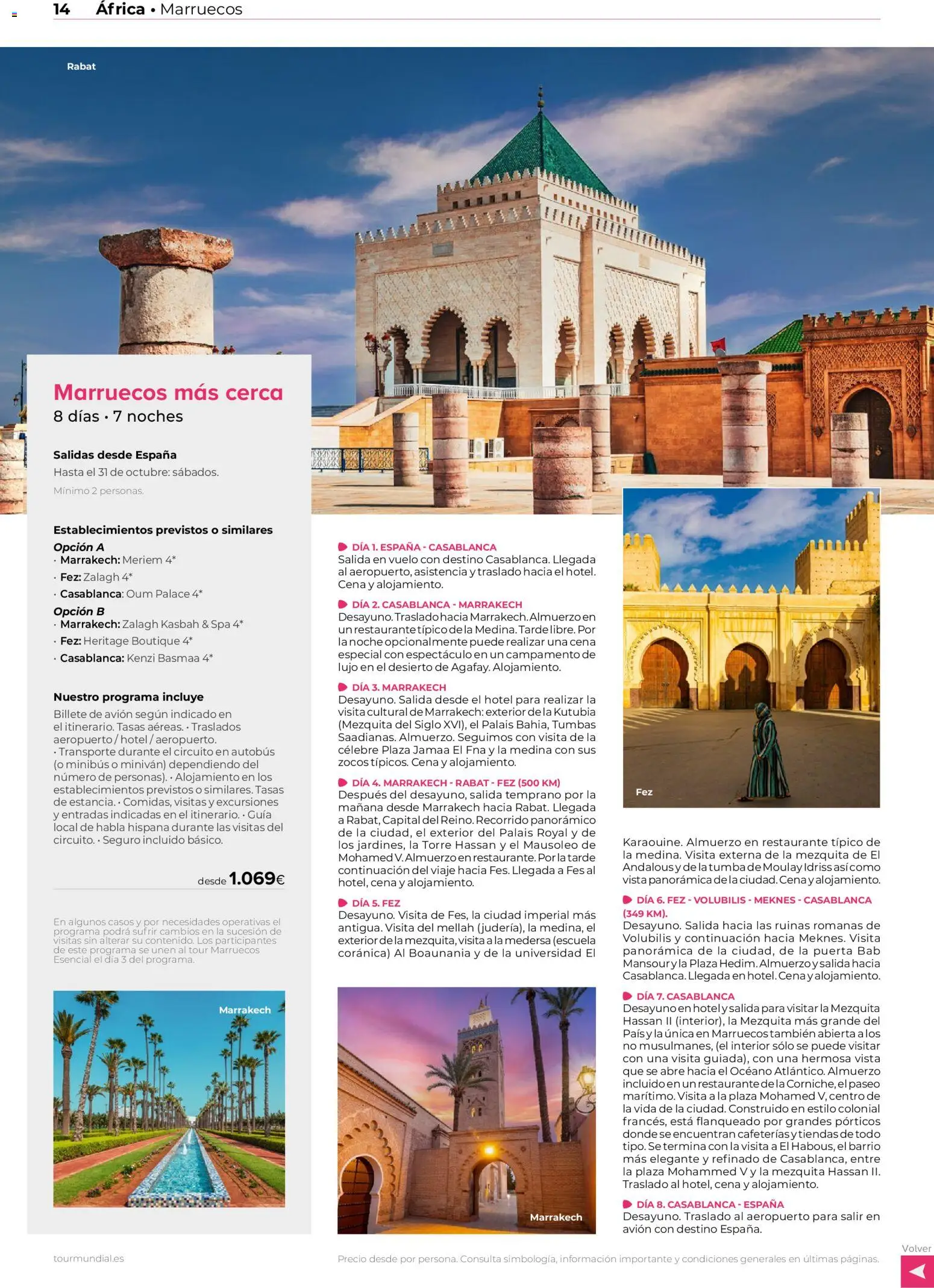 Viajes El Corte Inglés Africa y Oriente Medio │ válido desde el 01.01.2026 | Página: 14