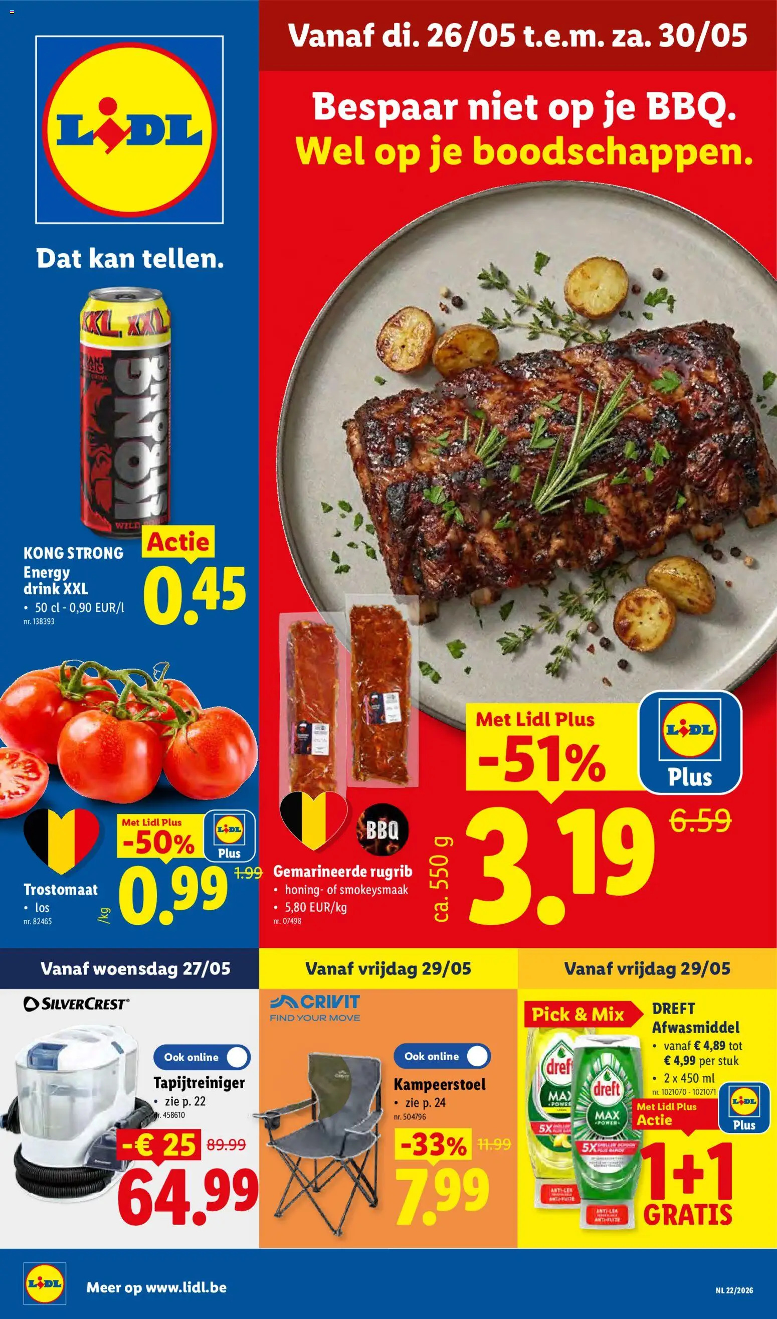 Nieuwe » Lidl folder van 26/05/2026 🤩  « is er! Ontdek geweldige aanbiedingen en bespaar. | België