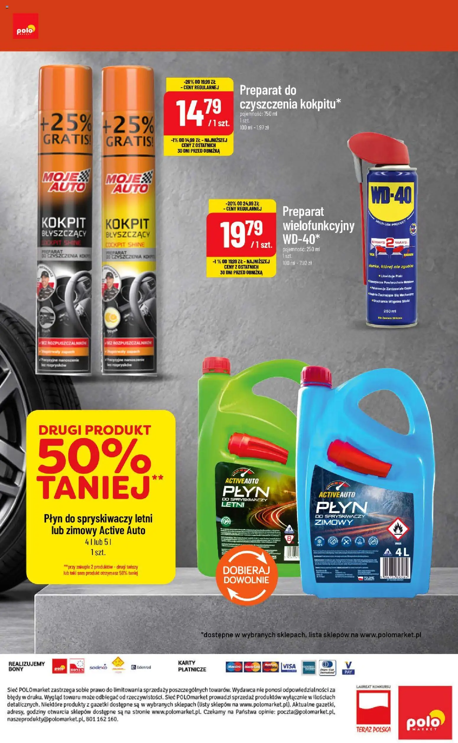 POLOmarket gazetka - Inspirujący Tydzień od 14.10.2026 | Strona: 14 | Produkty: Letni płyn do spryskiwaczy, Płyn do spryskiwaczy letni, Płyn do spryskiwaczy