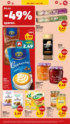 RUGGERI Mini Croissant* Versch. Sorten, je 200 g (1 kg = 7.45), RUGGERI Mini Croissant Crema Pasticcera, Cioccolato ab 27.07.2026 gültig | Seite: 44