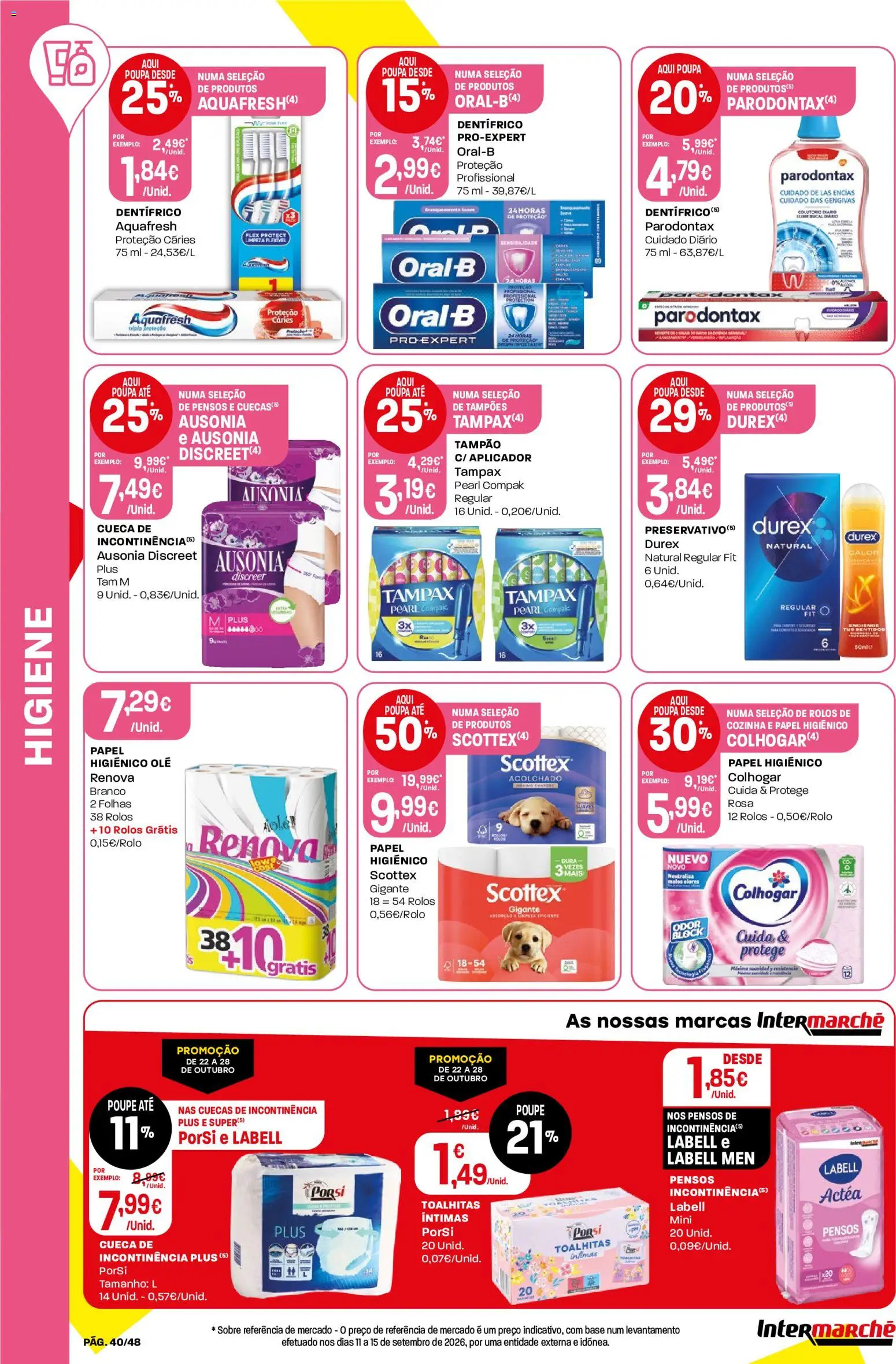 Intermarché folheto │ válido de 22/10/2026 | Página: 40