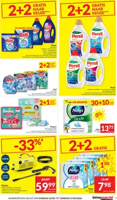 Intermarché folder week 20 - Voorbeeld van een folder van Intermarché, geldig van 12.05.2026 | Pagina: 13 | Producten: Pampers, Toiletpapier, Pin, Wasmiddel