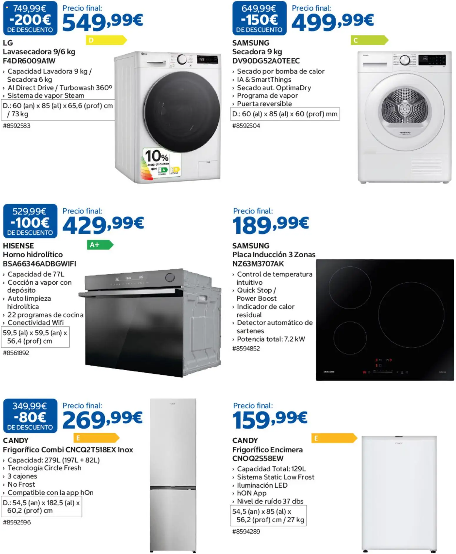 Costco catálogo │ válido desde el 23/06/2026 | Página: 3 | Productos: Lavadora, Horno, Cocina, Combi