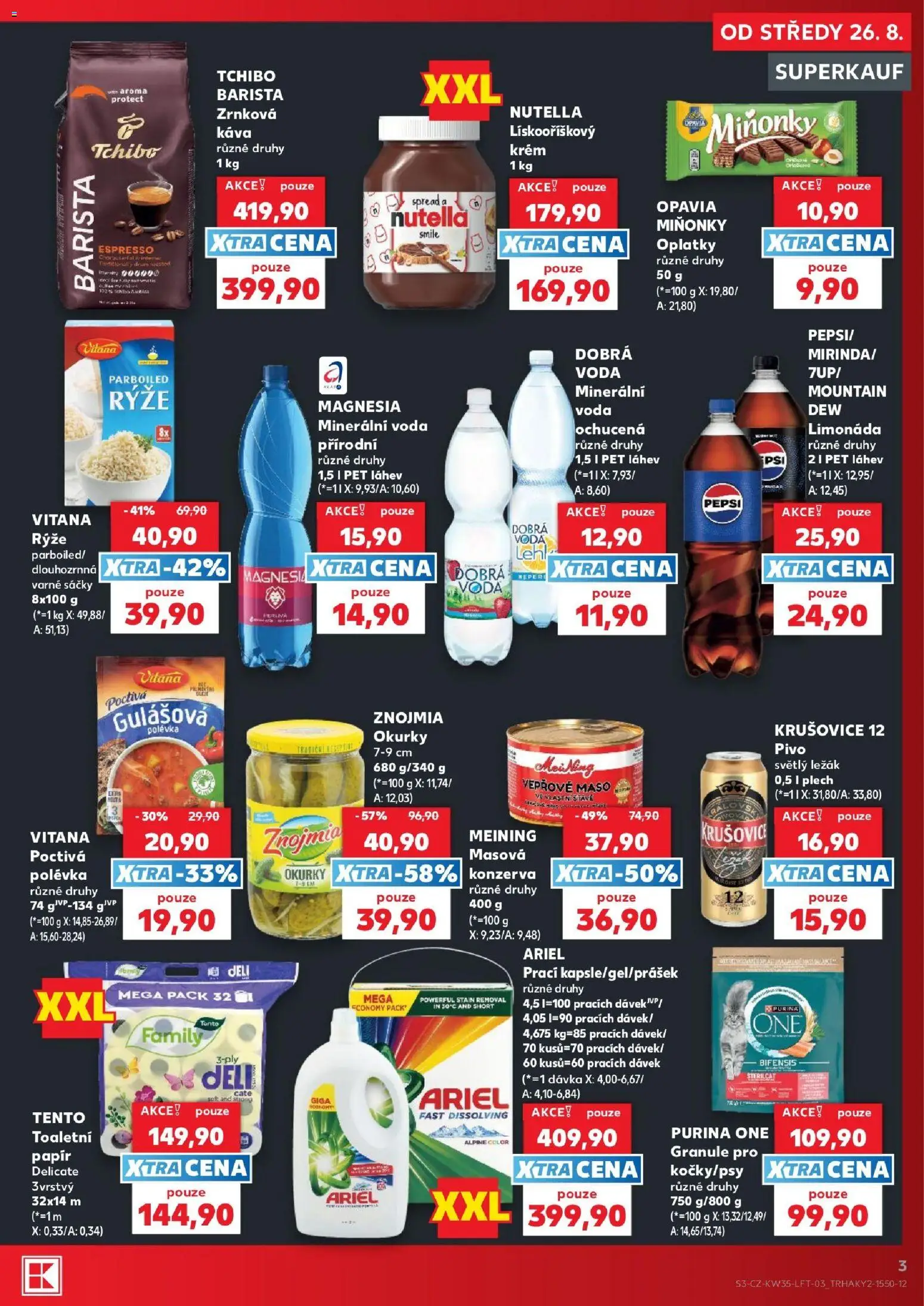 Kaufland leták od 26.08.2026 | Strana: 3