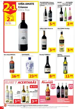 Vista previa Alcampo folleto válido desde el 10/09/2026 | Página: 16 | Productos: Ron, Vino, Ron añejo, Alcohol