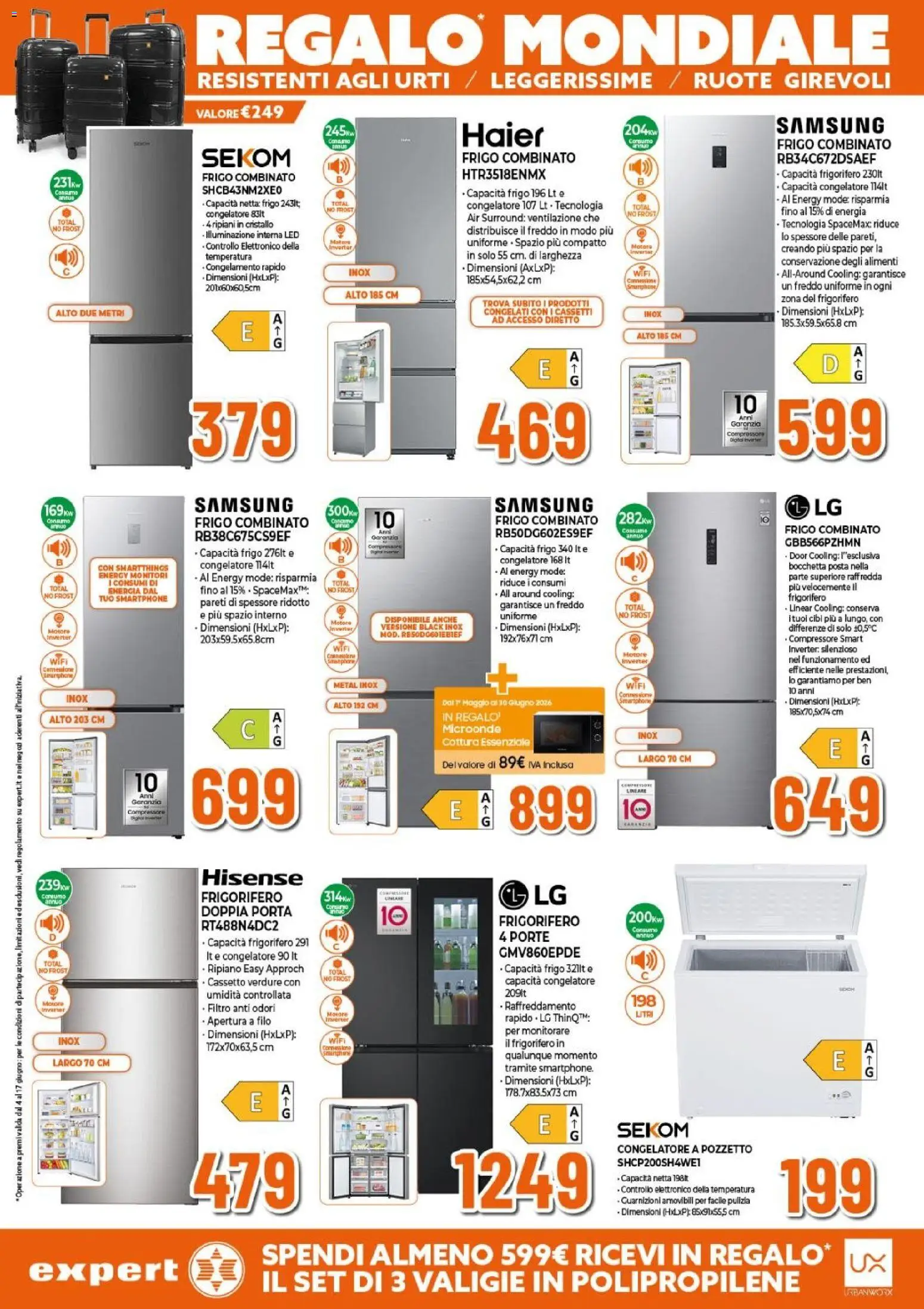 Volantino Expert del 04.06.2026 | Pagina: 31 | Prodotti: Ripiano, Microonde, Monitorare, Samsung