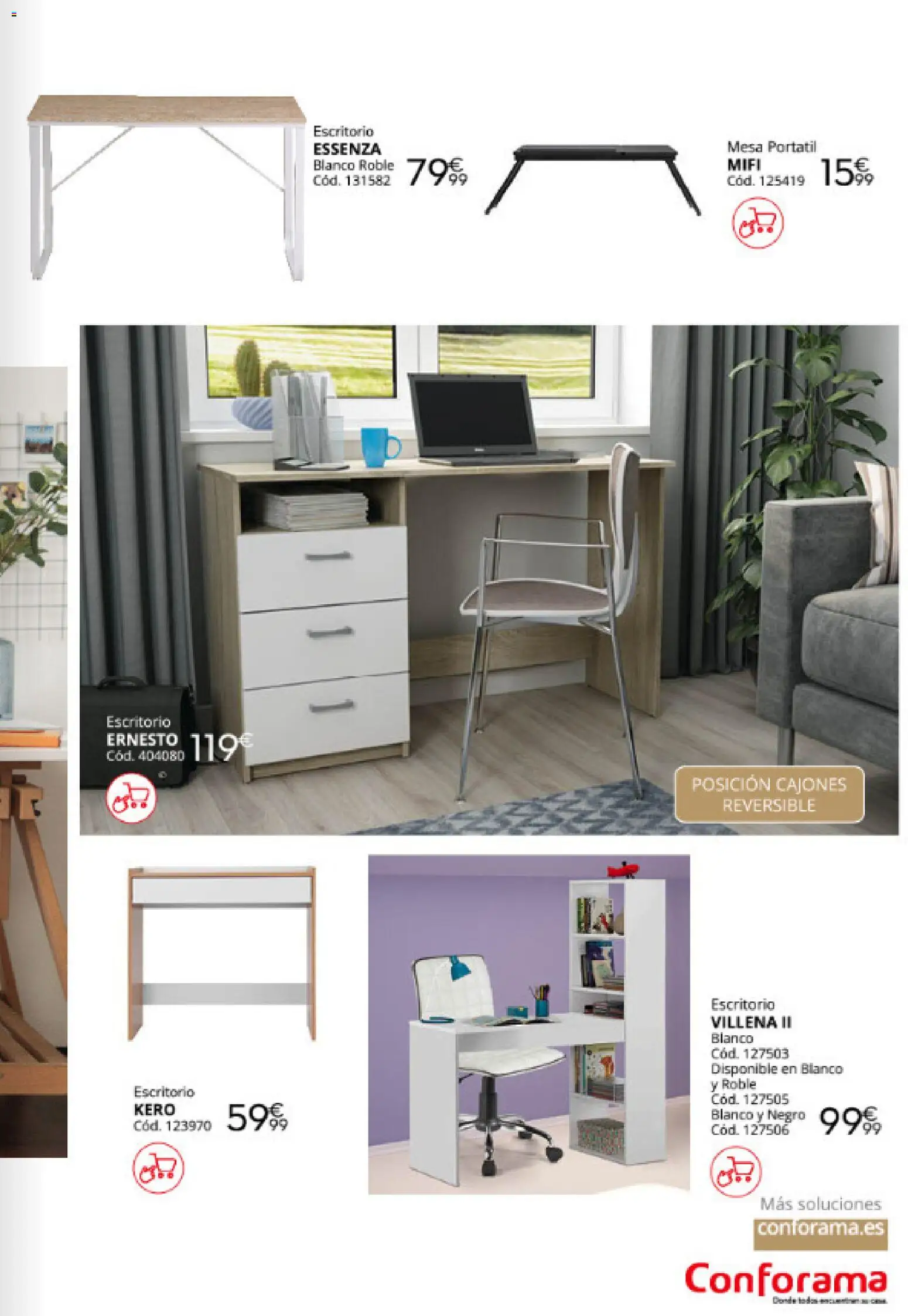 Conforama Despachos for all │ válido desde el 12/08/2026 | Página: 17 | Productos: Portátil, Mesa
