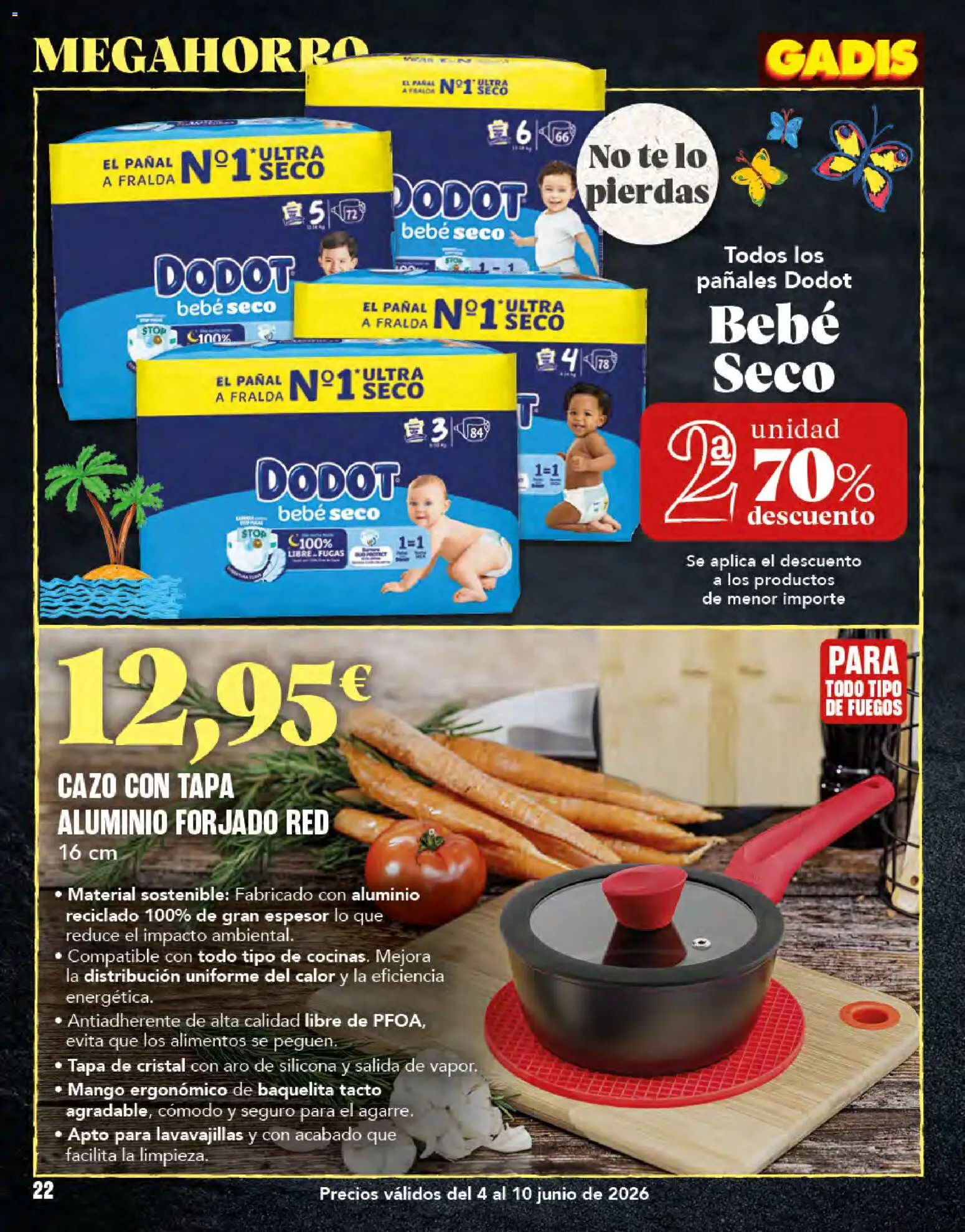 Gadis folleto │ válido desde el 04.06.2026 | Página: 22 | Productos: Té, Lavavajillas, Ρούτερ, Κούβα
