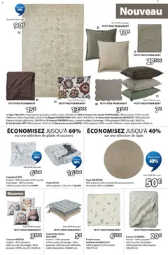 Jysk - Prévisualisation de Jysk catalogue valide à partir de 01/09/2026 | Page: 9 | Produits: Plaid, Table, Nappe, Sable