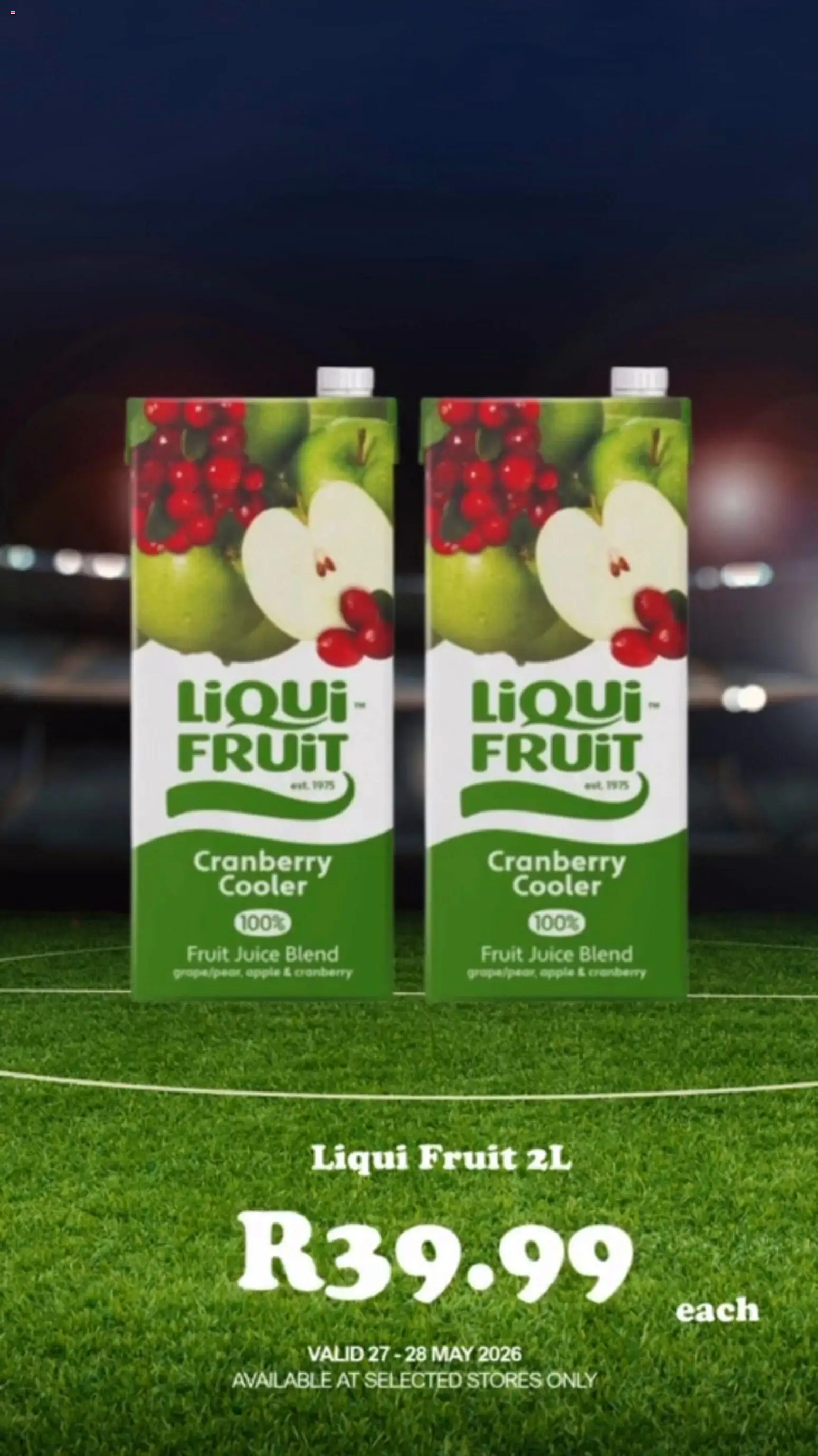 New Check Save catalogue – valid from 25.05.2026 | Page: 4 | Products: Cooler, Juice, Fruit
