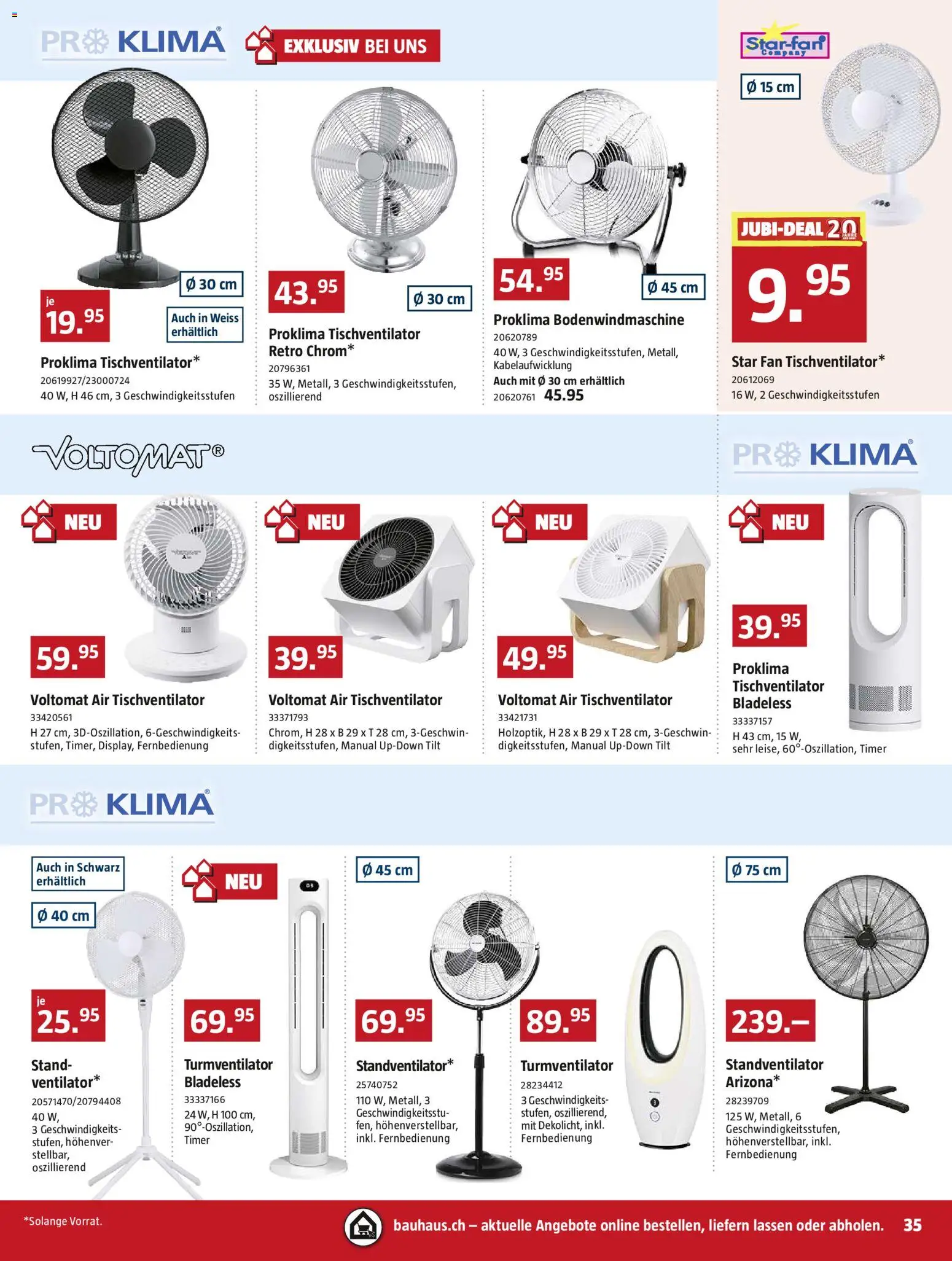 Bauhaus aktionen – gültig ab 25.05.2026 | Seite: 35 | Produkte: Turmventilator