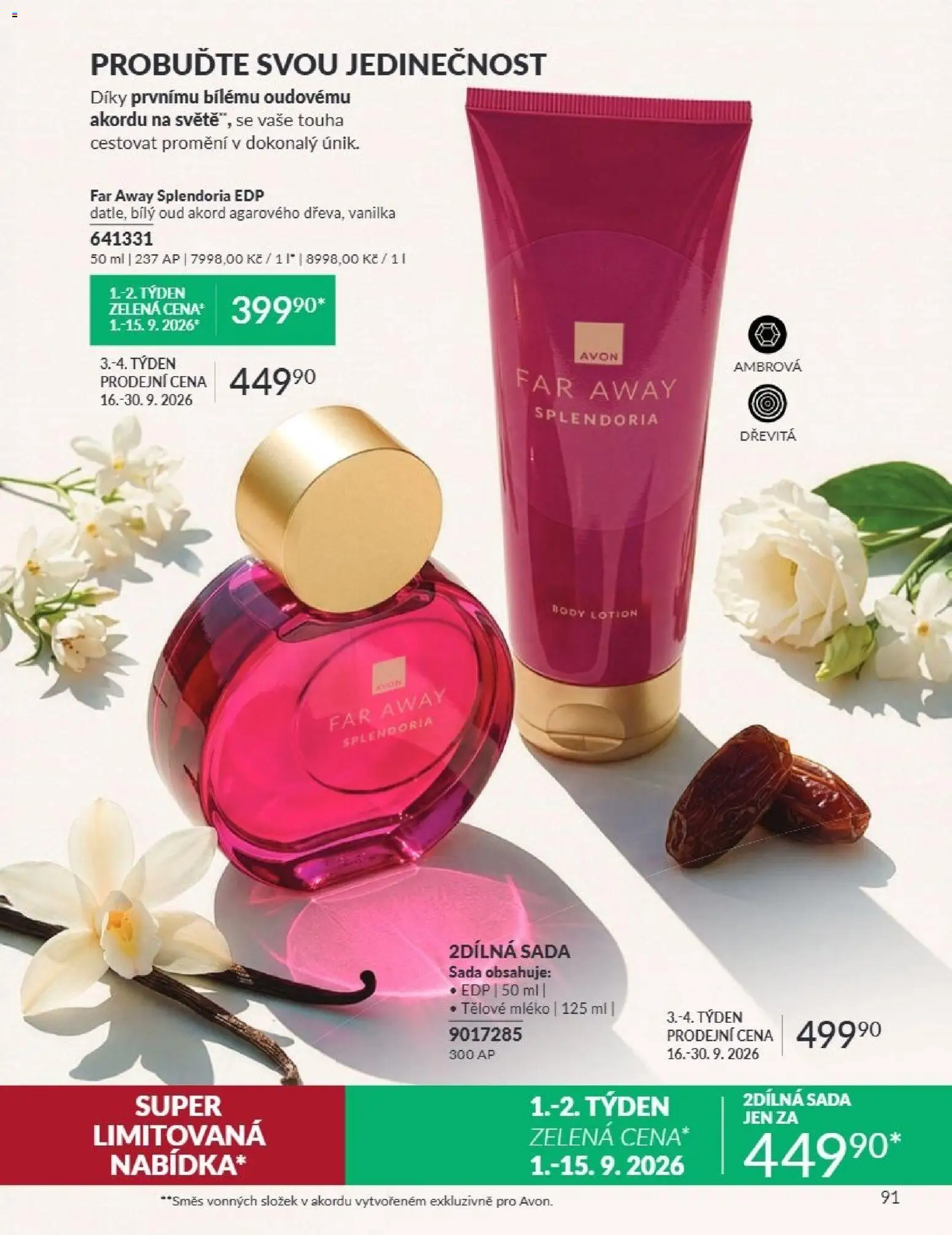 Avon Katalog 09/2026 od 01.09.2026 | Strana: 91 | Produkty: Tělové mléko, Mléko, Vanilka, Body