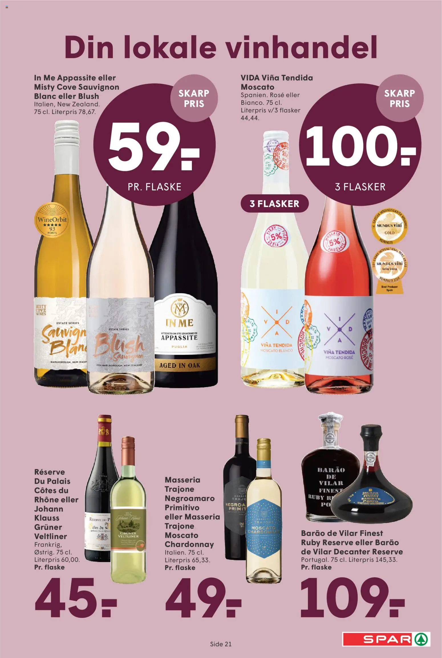 Spar tilbudsavis – gyldig fra 25/09/2026 | Side: 23 | Produkter: Blush