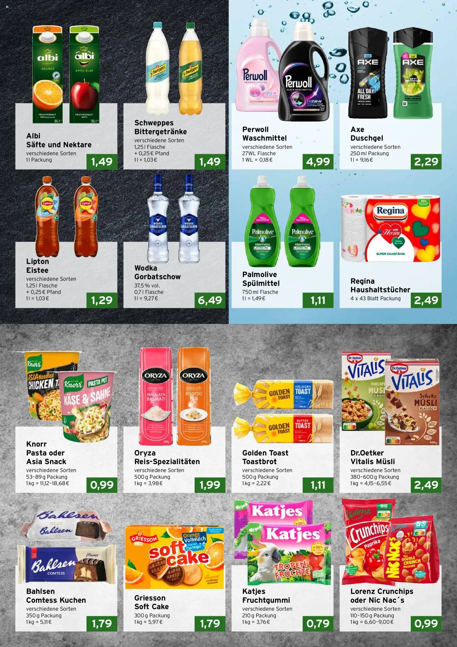 CAP Markt Prospekt – gültig ab 13.07.2026 | Seite: 3 | Produkte: Toast, Toastbrot, Duschgel, Sahne
