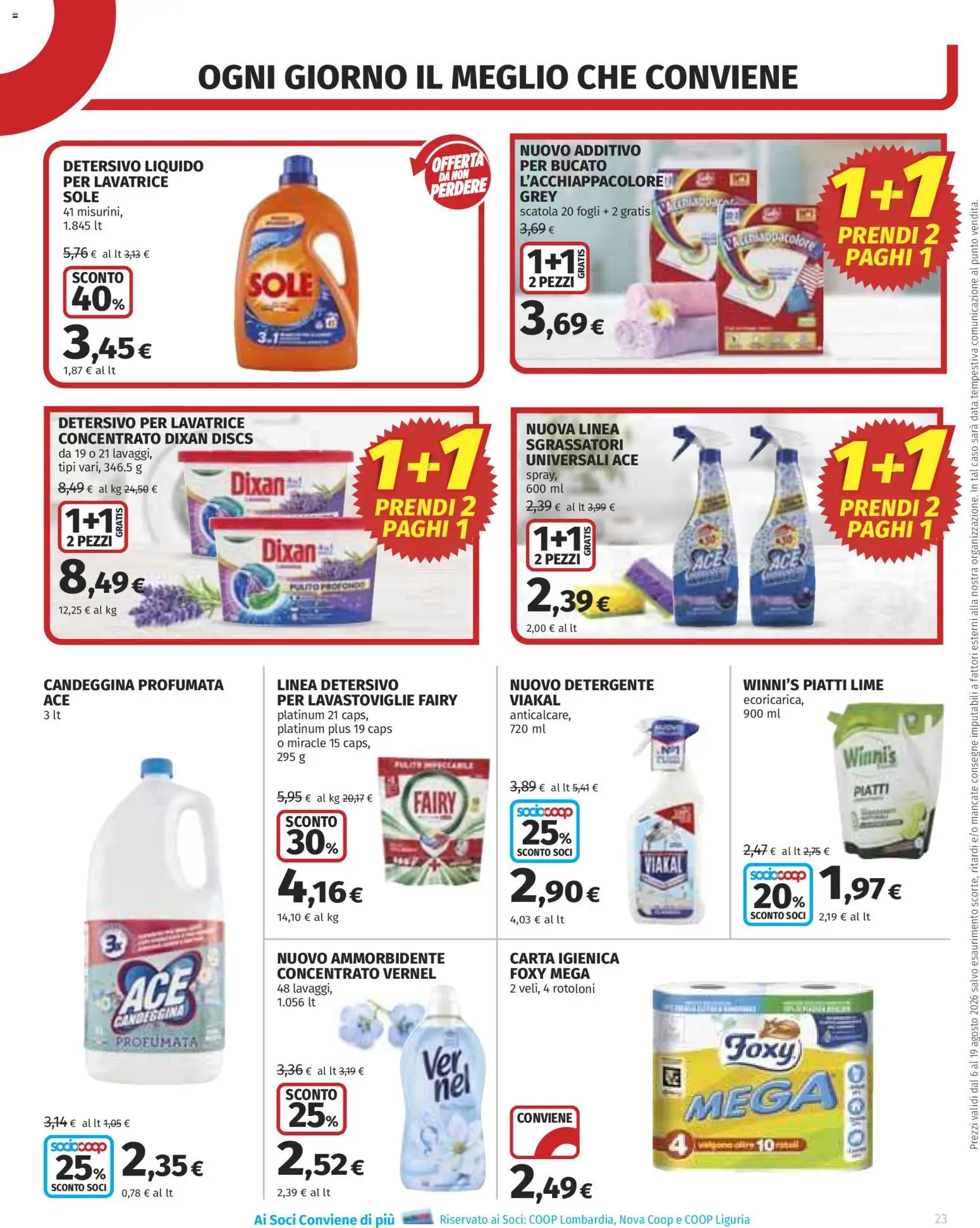 Volantino COOP del 06/08/2026 | Pagina: 23