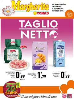 Anteprima del volantino Conad volantino Margherita Sicilia valido a partire dal 23/09/2026