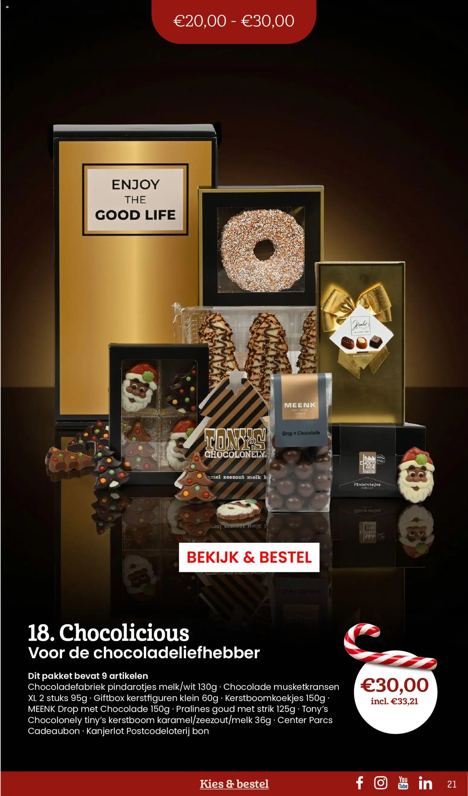 {H1} | Pagina: 21 | Producten: Melk, Chocolade, Cadeaubon, Zeezout