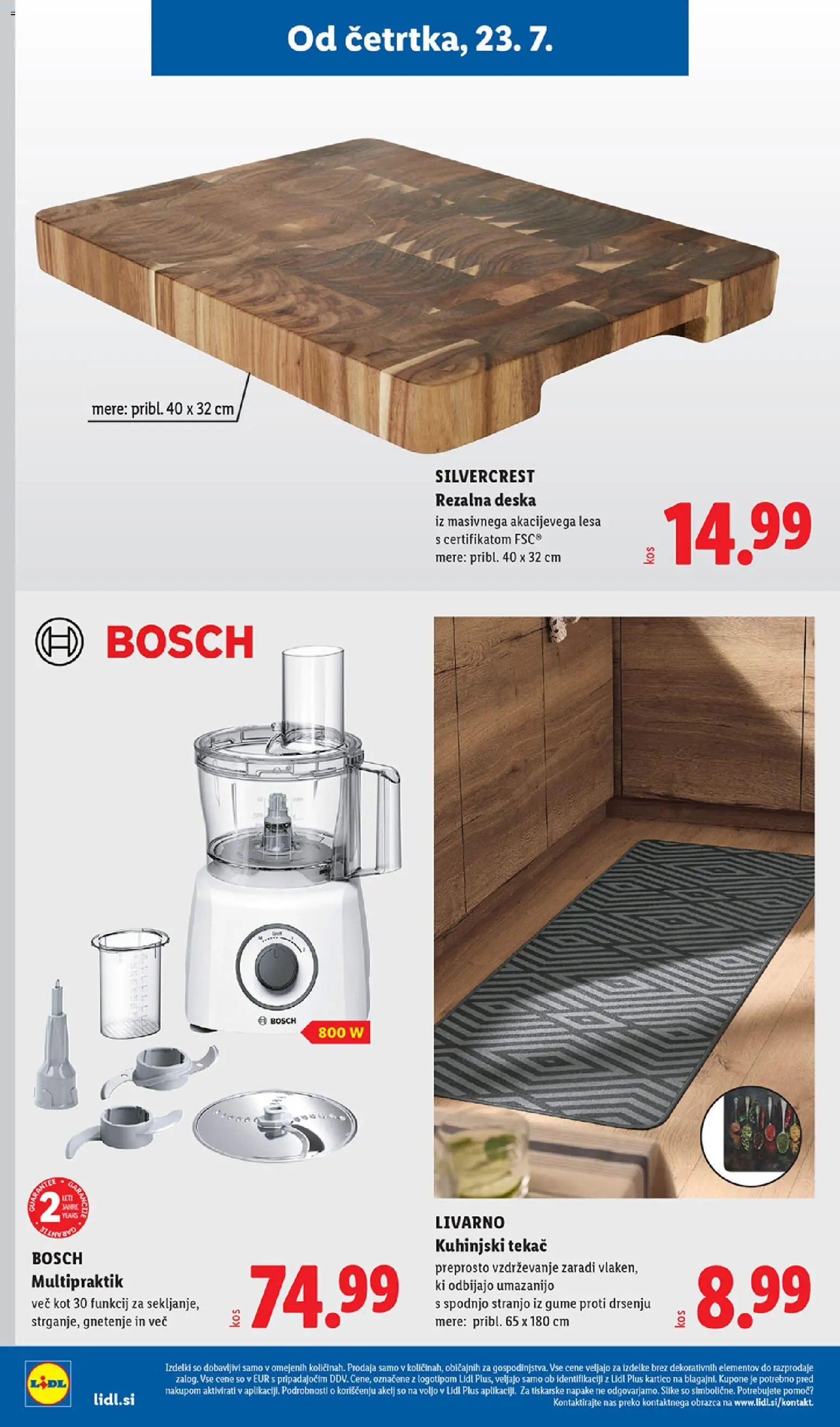 Novi Lidl katalog ponudbe – veljaven od 23.07.2026 | Stran: 40 | Izdelki: Tekač
