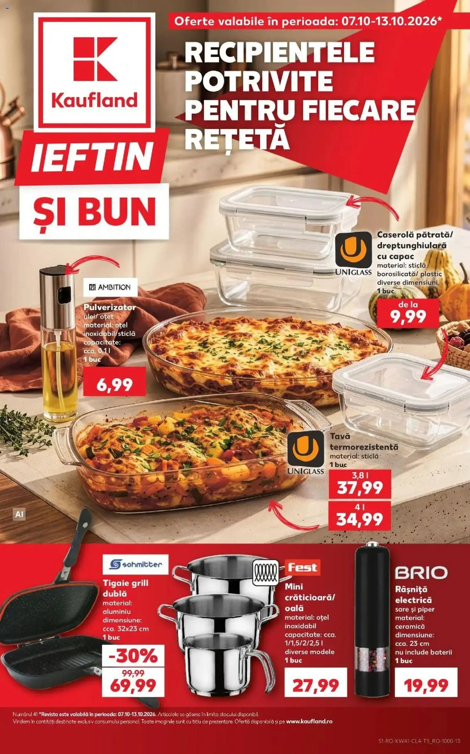 Kaufland Bârlad 07.10.2026 - Revista si Oferta | Pagină: 1