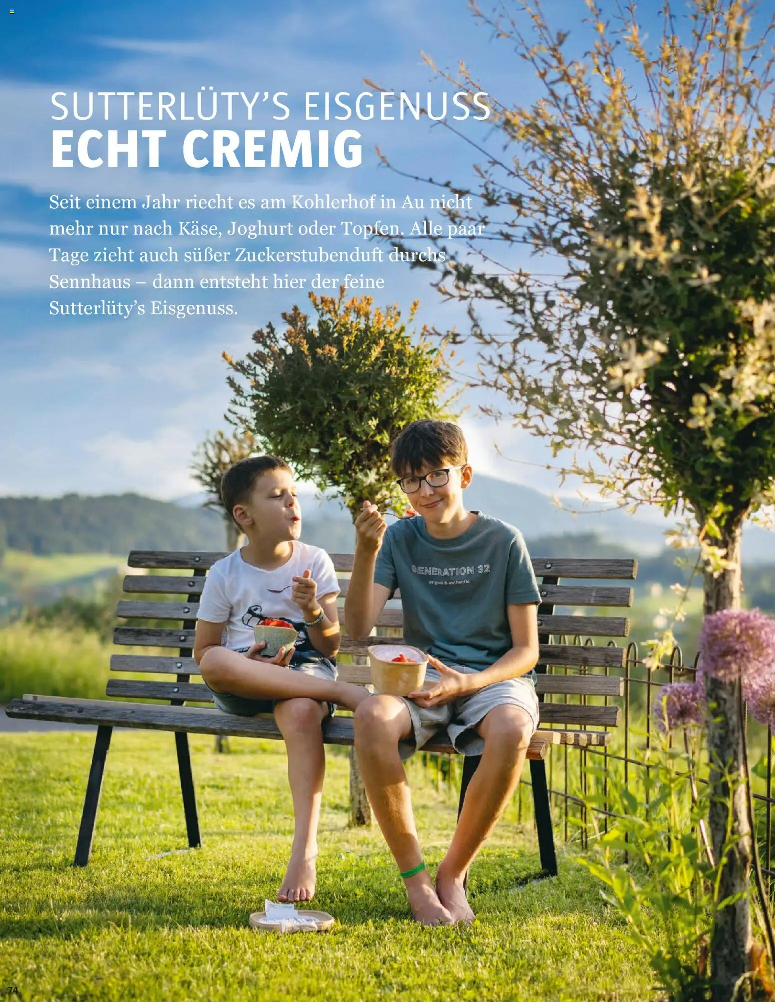 Sutterlüty Sommer 2026 gültig ab 21.10.2026 | Seite: 74 | Produkte: Joghurt