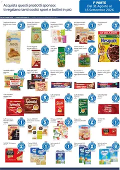 Anteprima del volantino Famila volantino Grande Raccolta Fila valido a partire dal 31/08/2026 | Pagina: 5 | Prodotti: Cioccolato, Tè, Latte in polvere, Crackers
