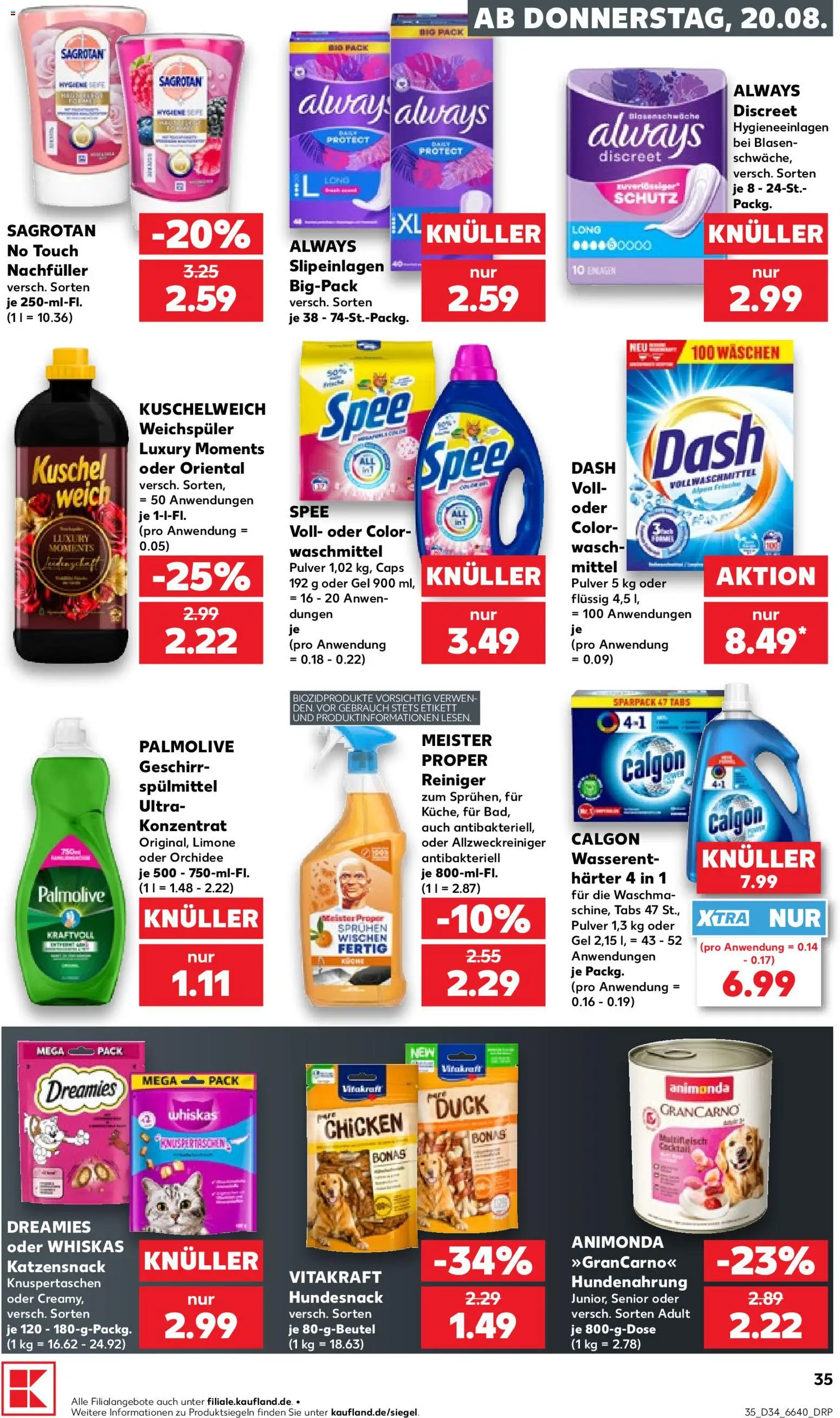 Kaufland Prospekt – gültig ab 20.08.2026 | Seite: 35