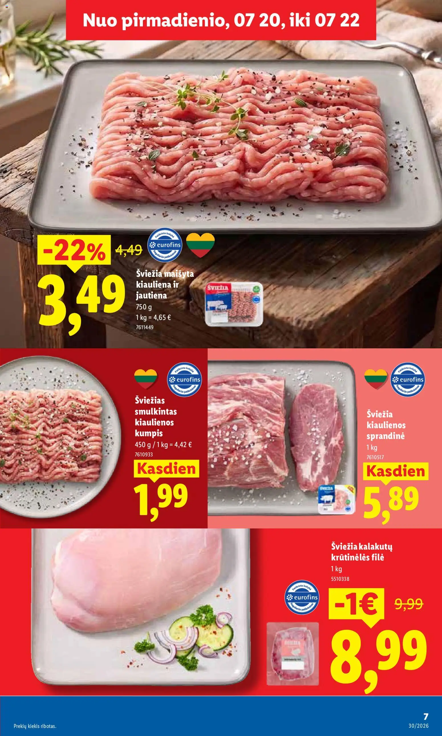 LIDL akcijos nuo 2026.07.20 | Puslapis: 11