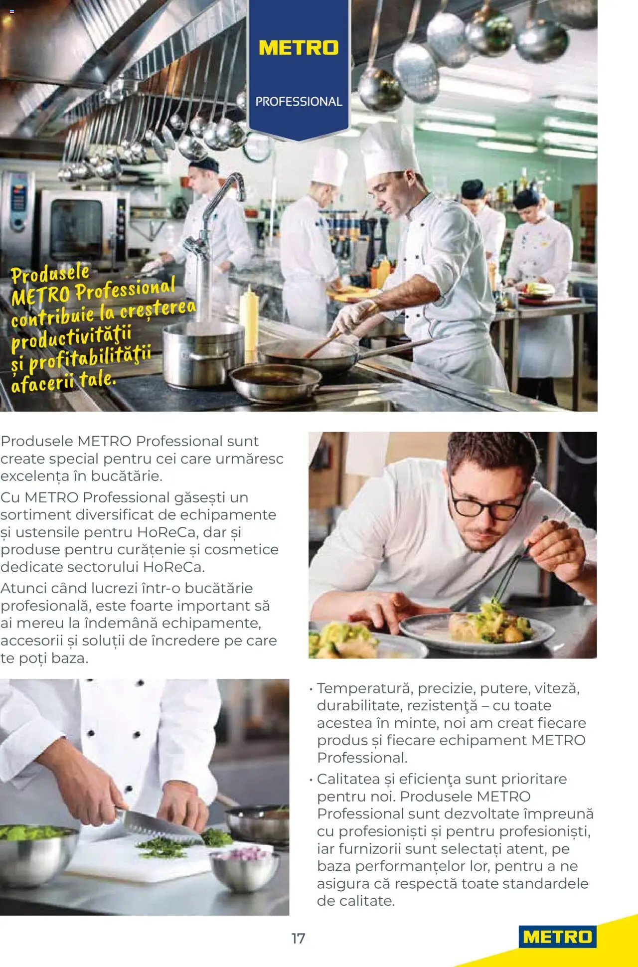 Noul catalog Metro – valabil de la 01.08.2025 | Pagină: 17 | Produse: Bucătărie