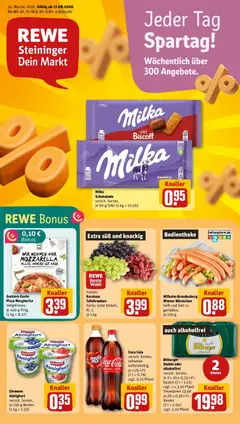 Rewe Prospekt Erkelenz / Gerderath ab 17.08.2026 gültig