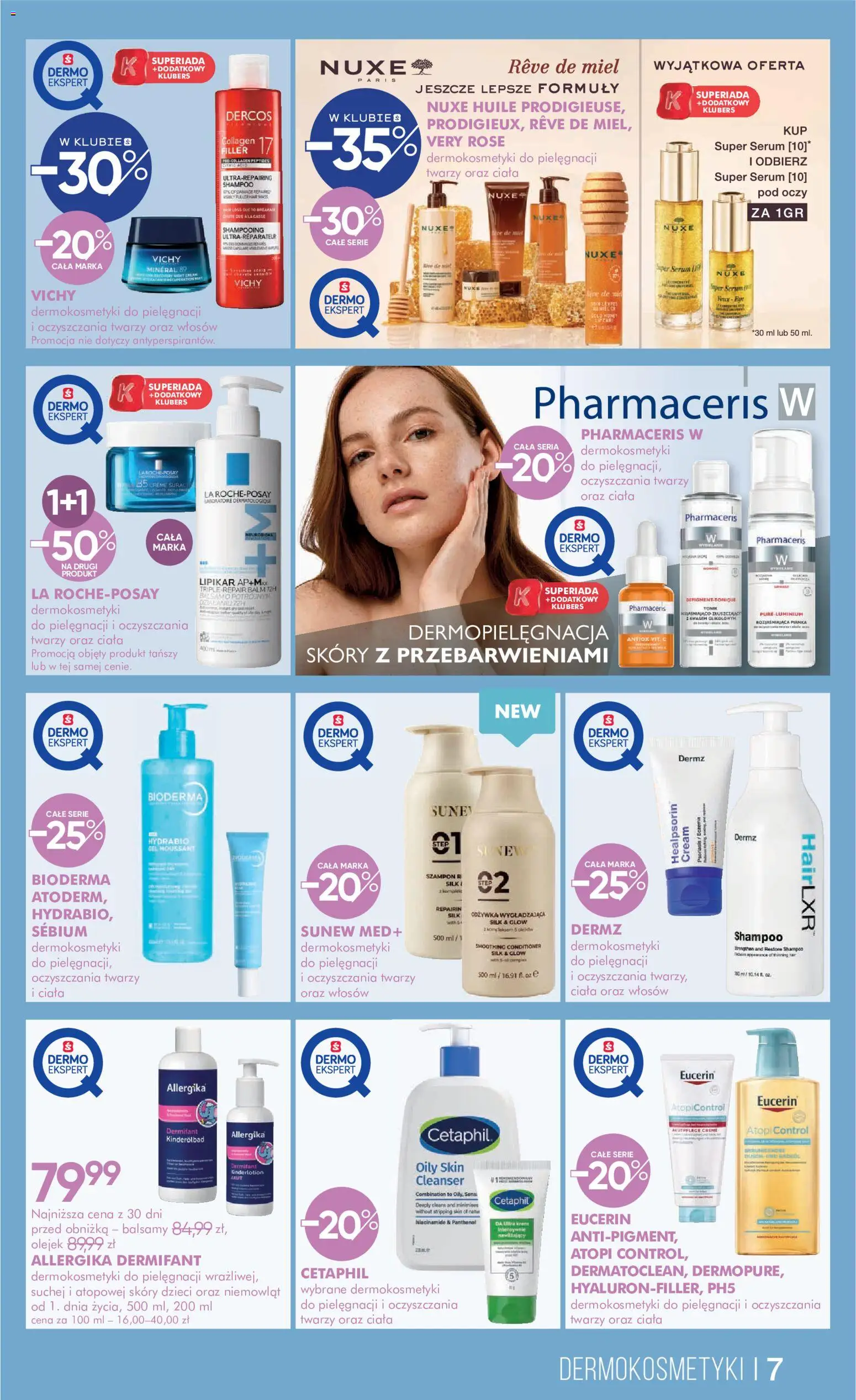Super-pharm gazetka od 19.09.2026 | Strona: 7 | Produkty: Szampon, Krem, Tonik