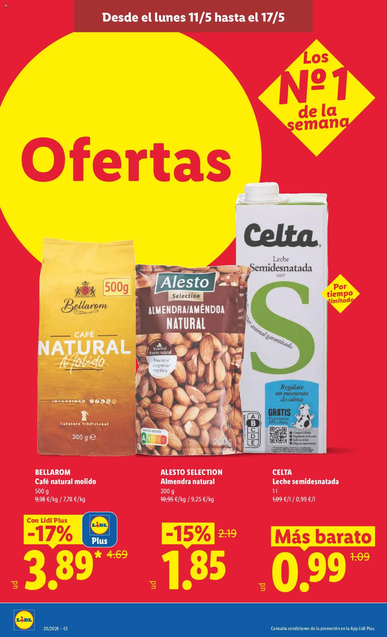Lidl folleto │ válido desde el 11.05.2026 | Página: 16 | Productos: Leche, Café, Cafetera