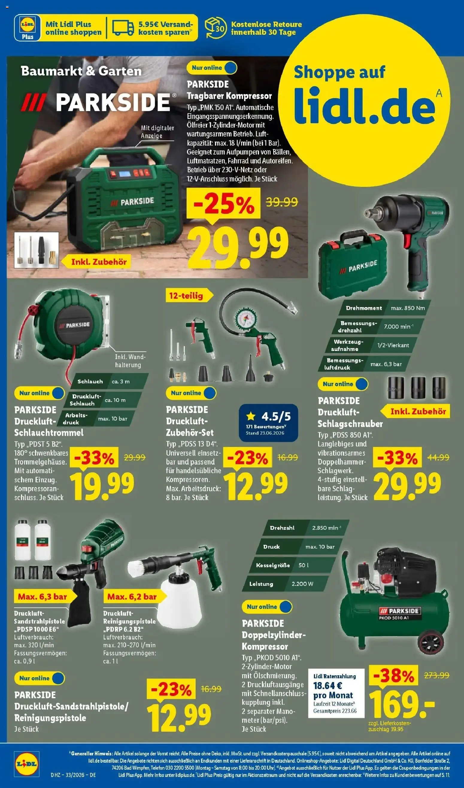 Lidl Prospekt Malchow (ab 10.08.2026) zum Blättern » Angebote | Seite: 6 | Produkte: Manometer, Bad, Hose, Telefon