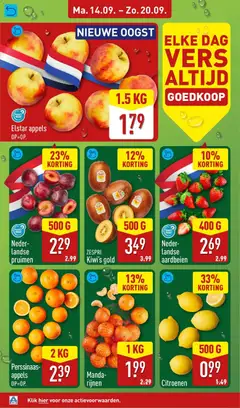 ZESPRI Kiwi's gold, Zespri Kiwi's gold - Voorbeeld van een folder van Aldi, geldig van 14-09-2026 | Pagina: 4