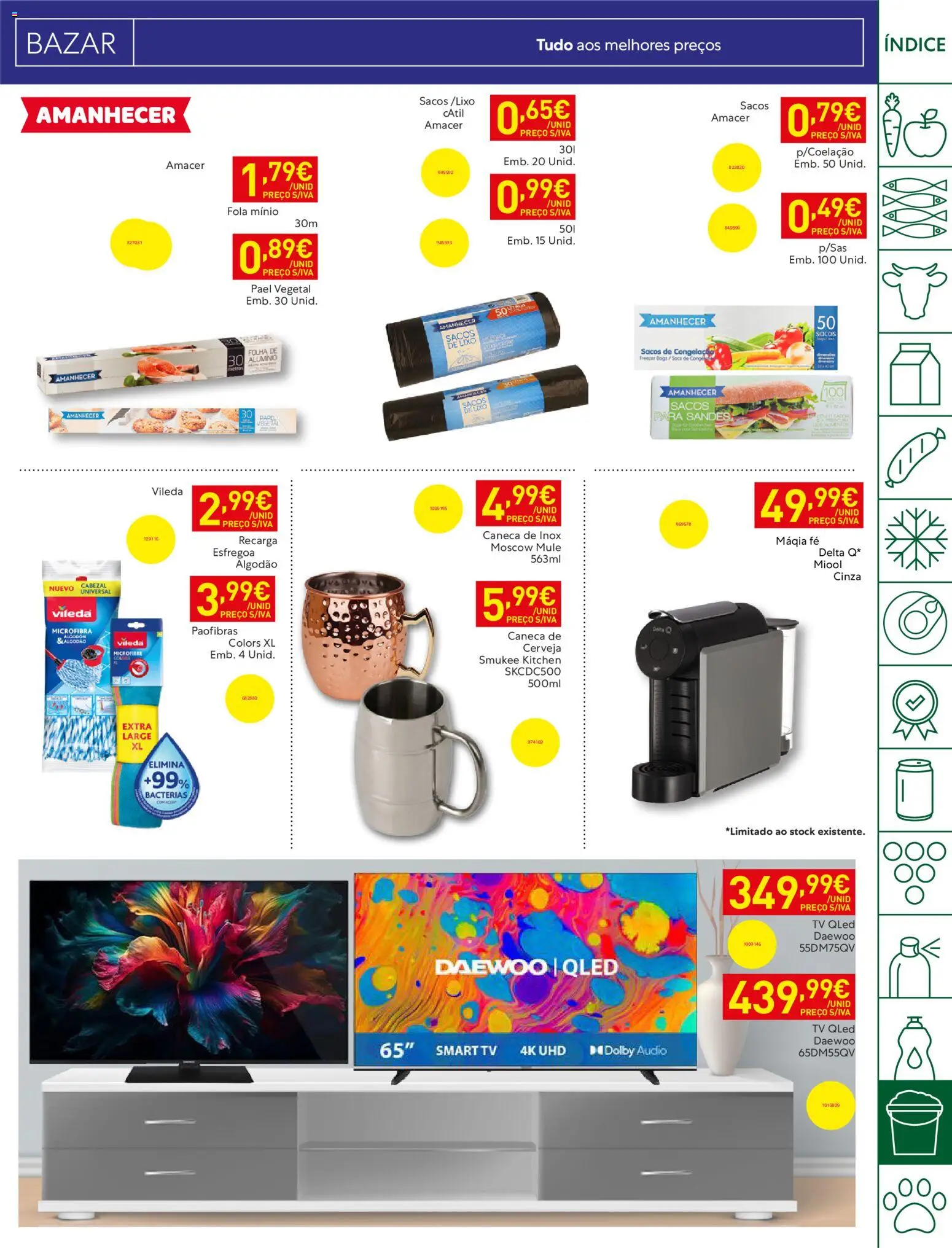 Recheio folheto Madeira │ válido de 07/07/2026 | Página: 43 | Produtos: Audio, Algodão, Caneca, Cerveja