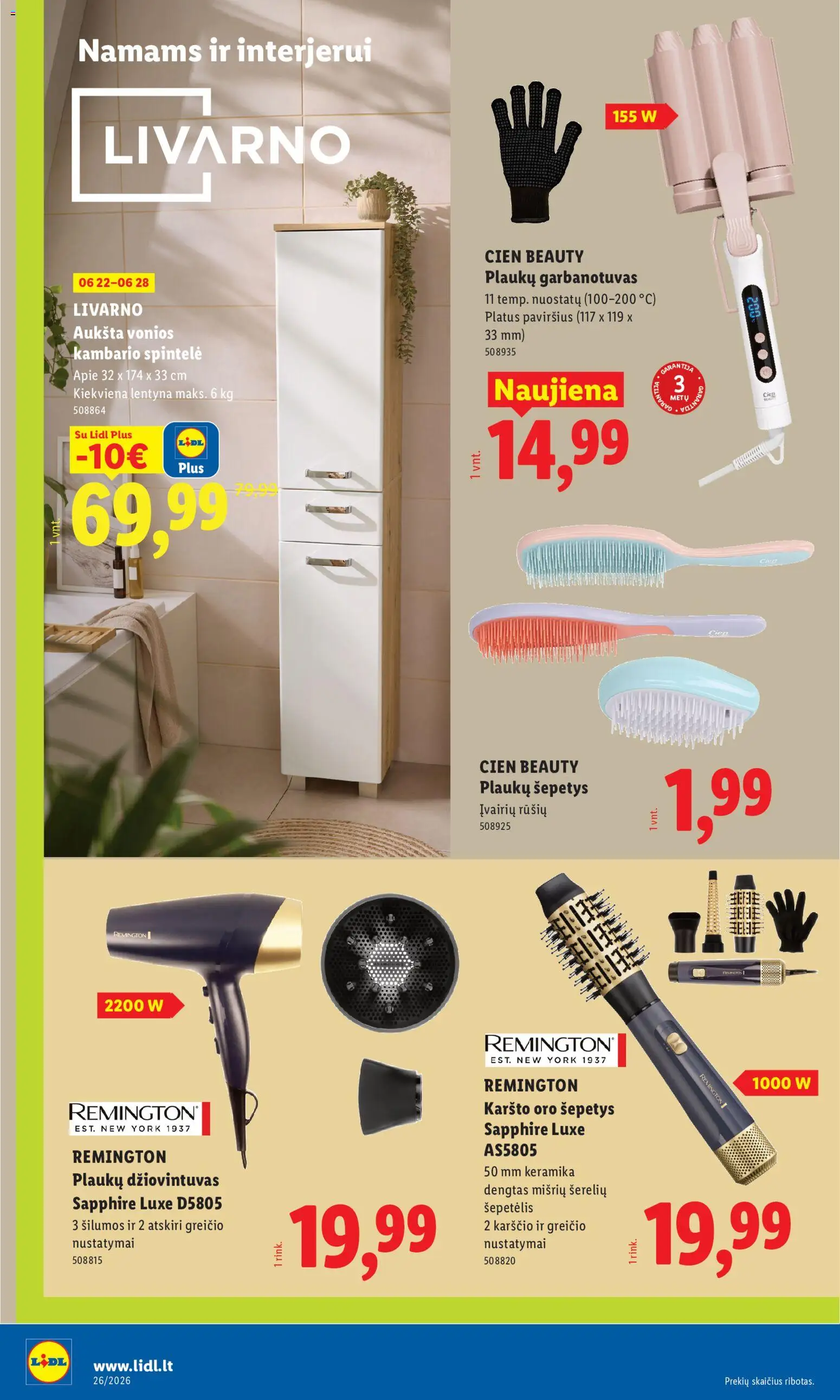 LIDL akcijos nuo 2026.06.22 | Puslapis: 8