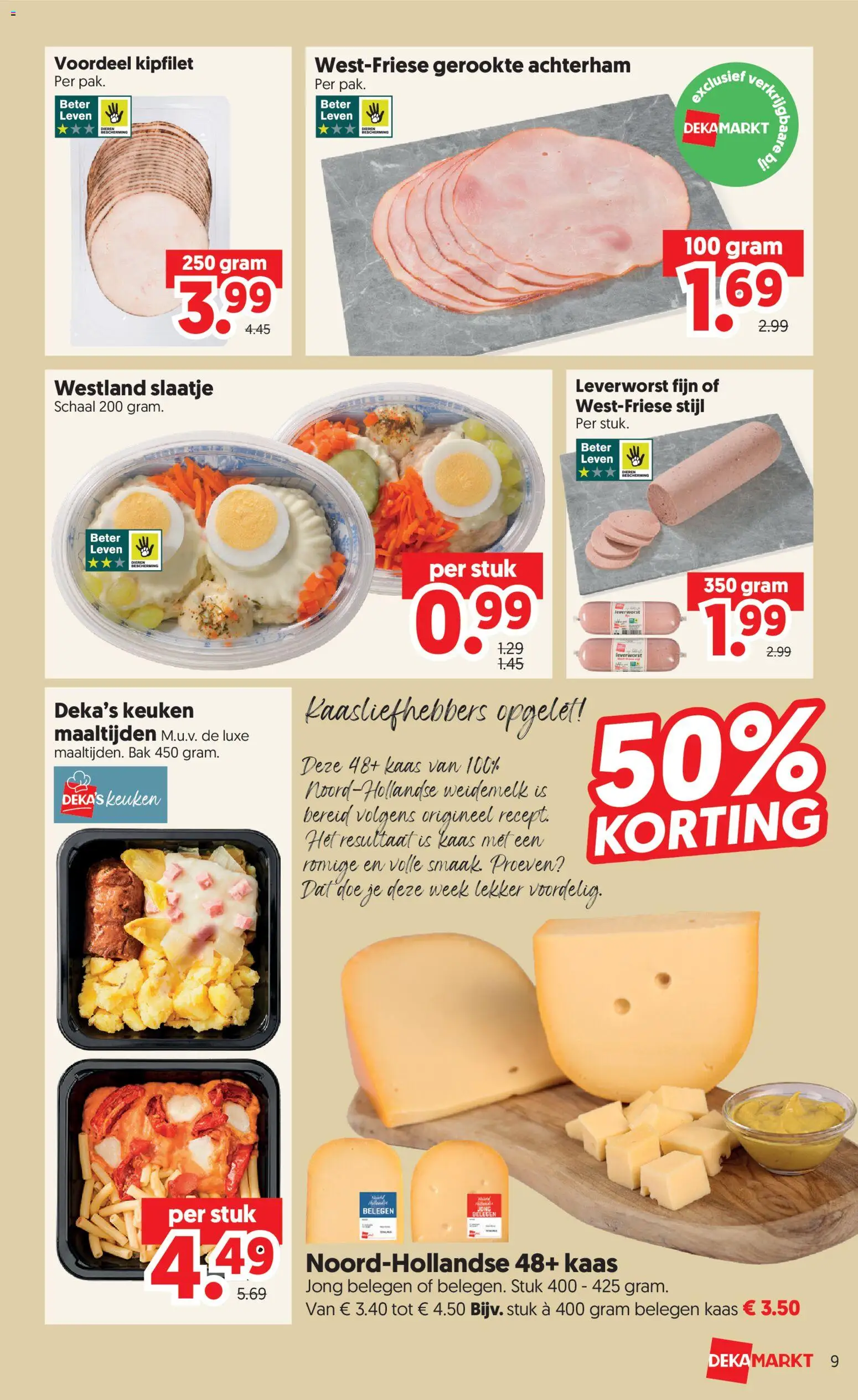 {H1} | Pagina: 9 | Producten: Kaas, Schaal