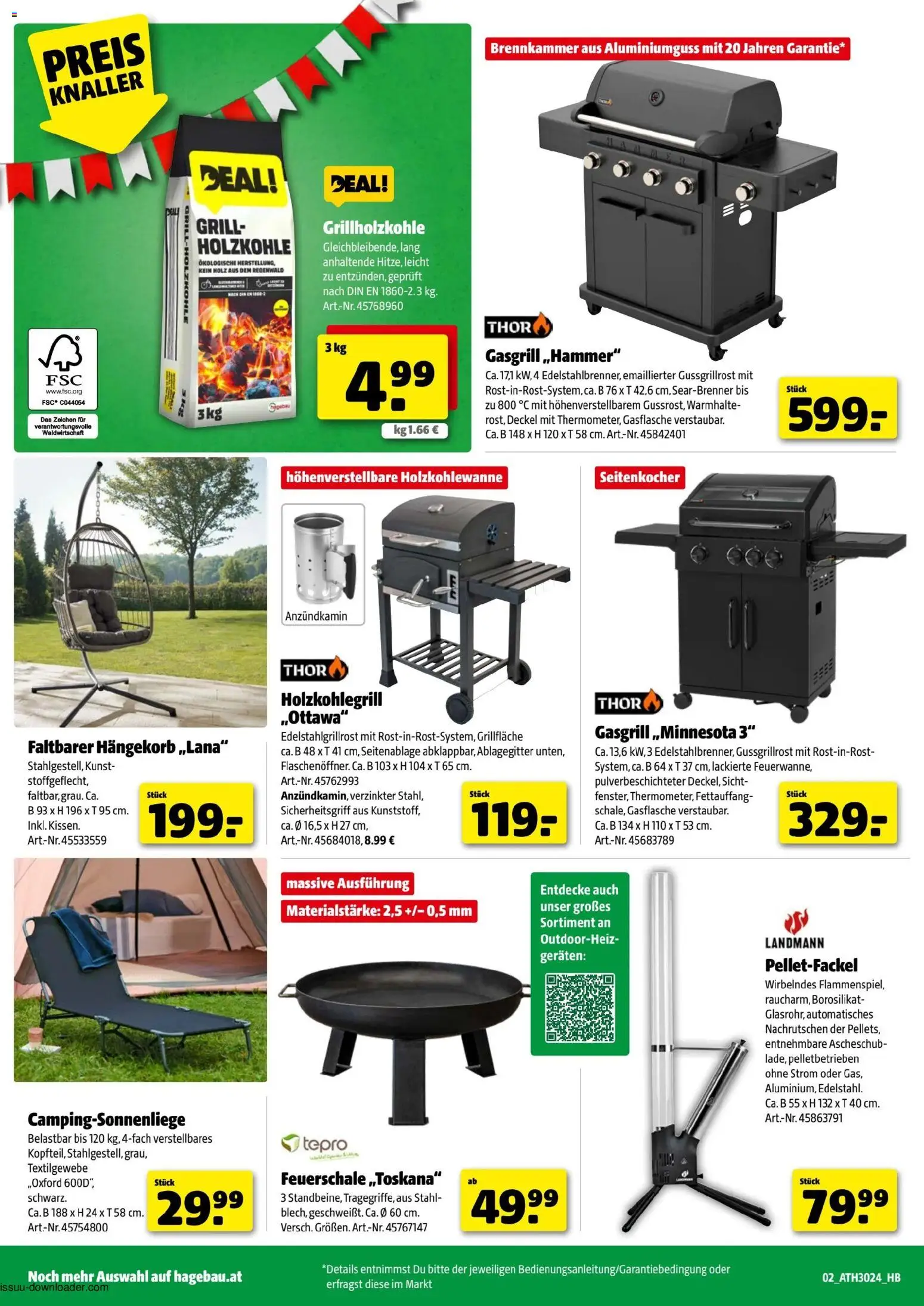 Hagebau Flugblatt gültig ab 01.06.2026 | Seite: 2 | Produkte: Grill