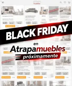 Vista previa Atrapa Muebles Black Friday aviso válido desde el 30/10/2026