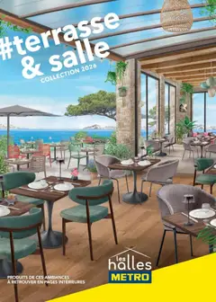 METRO - Prévisualisation de METRO - Terrasse&salle Collection 2026 valide à partir de 09/01/2026