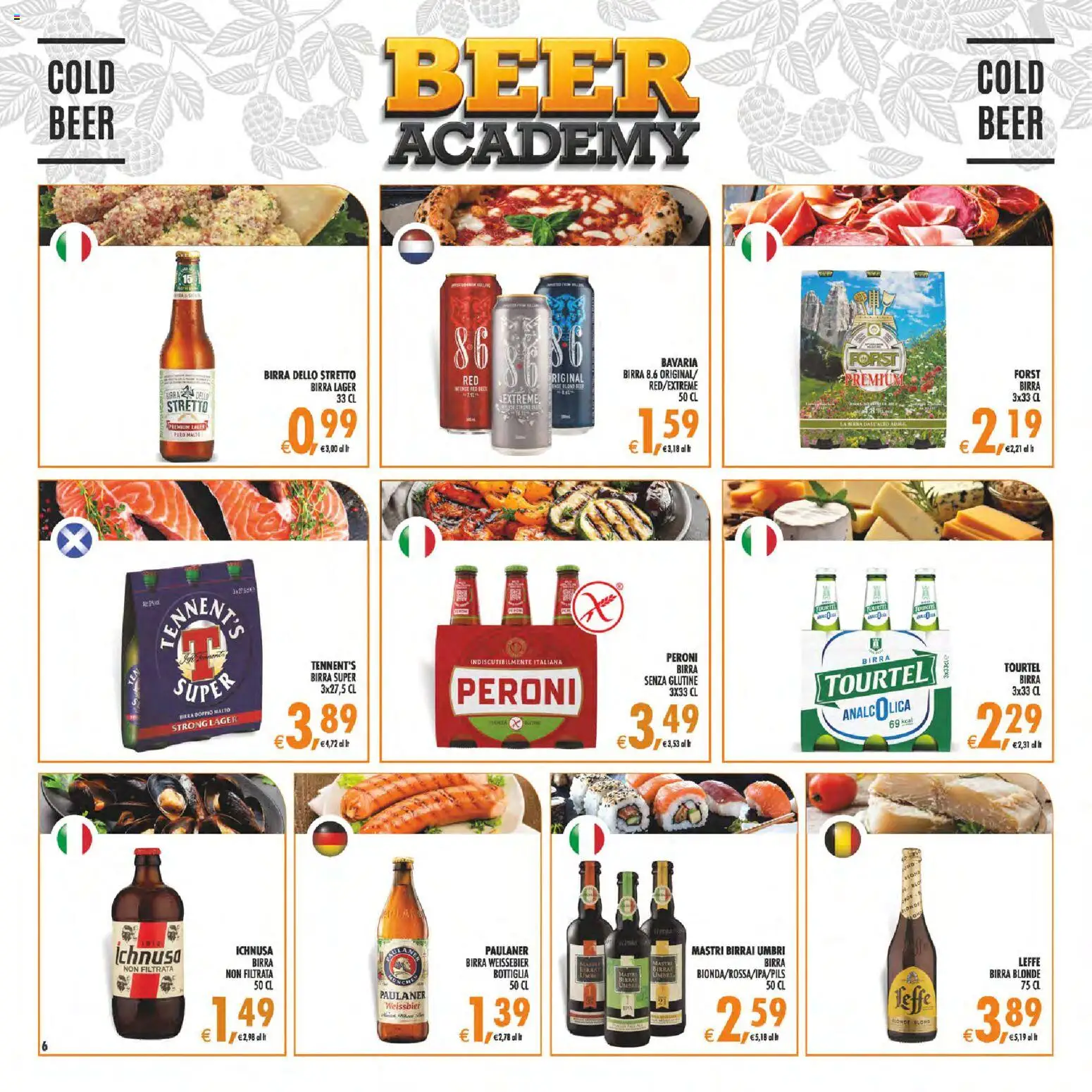 Volantino Decò del 10/07/2026 | Pagina: 6 | Prodotti: Tennent's, Birra, Bottiglia