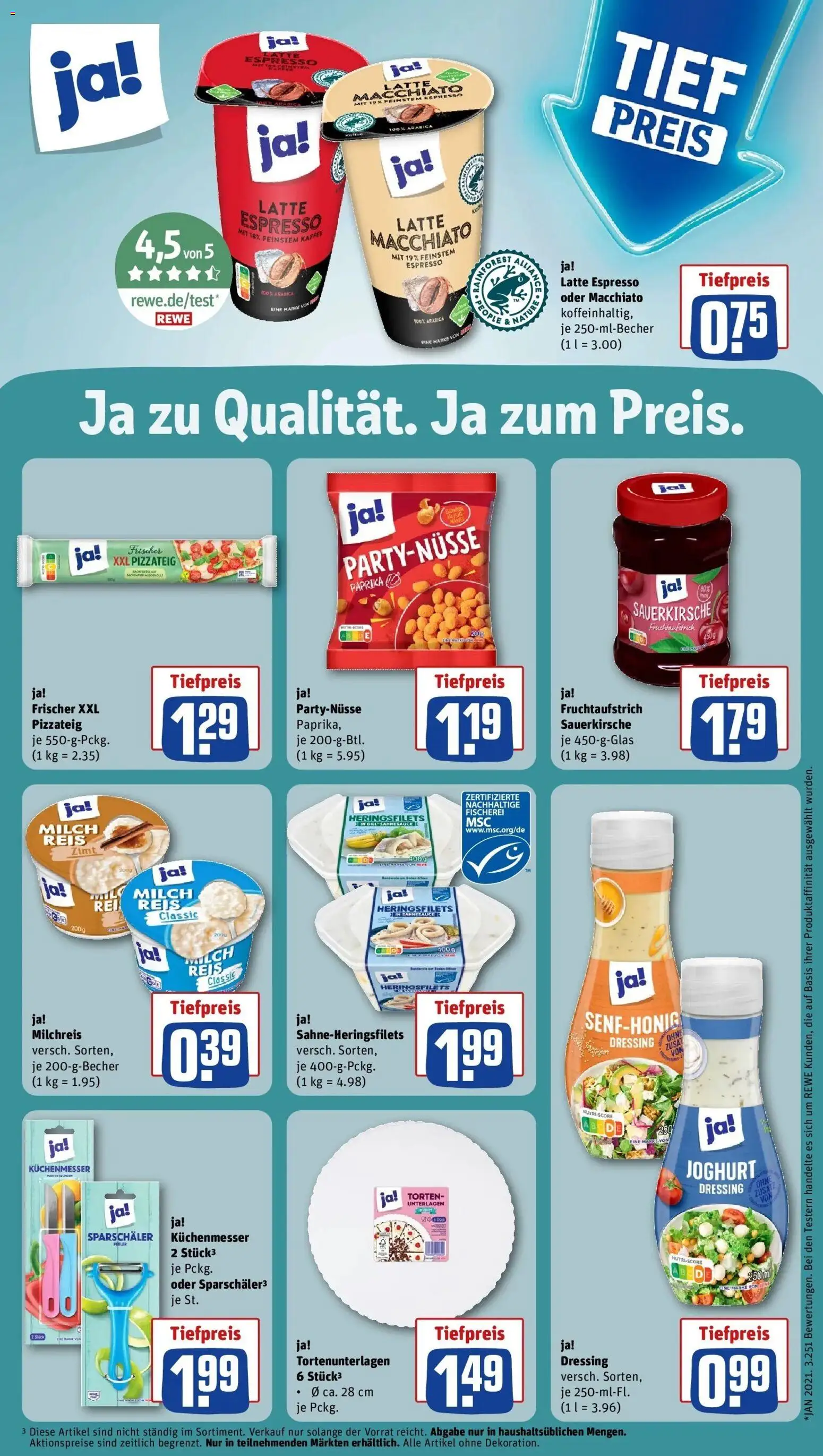 Rewe Prospekt Habichtswald/Ehlen	 – gültig ab 02.03.2026 | Seite: 19 | Produkte: Milch, Kaffee, Dressing, Dill