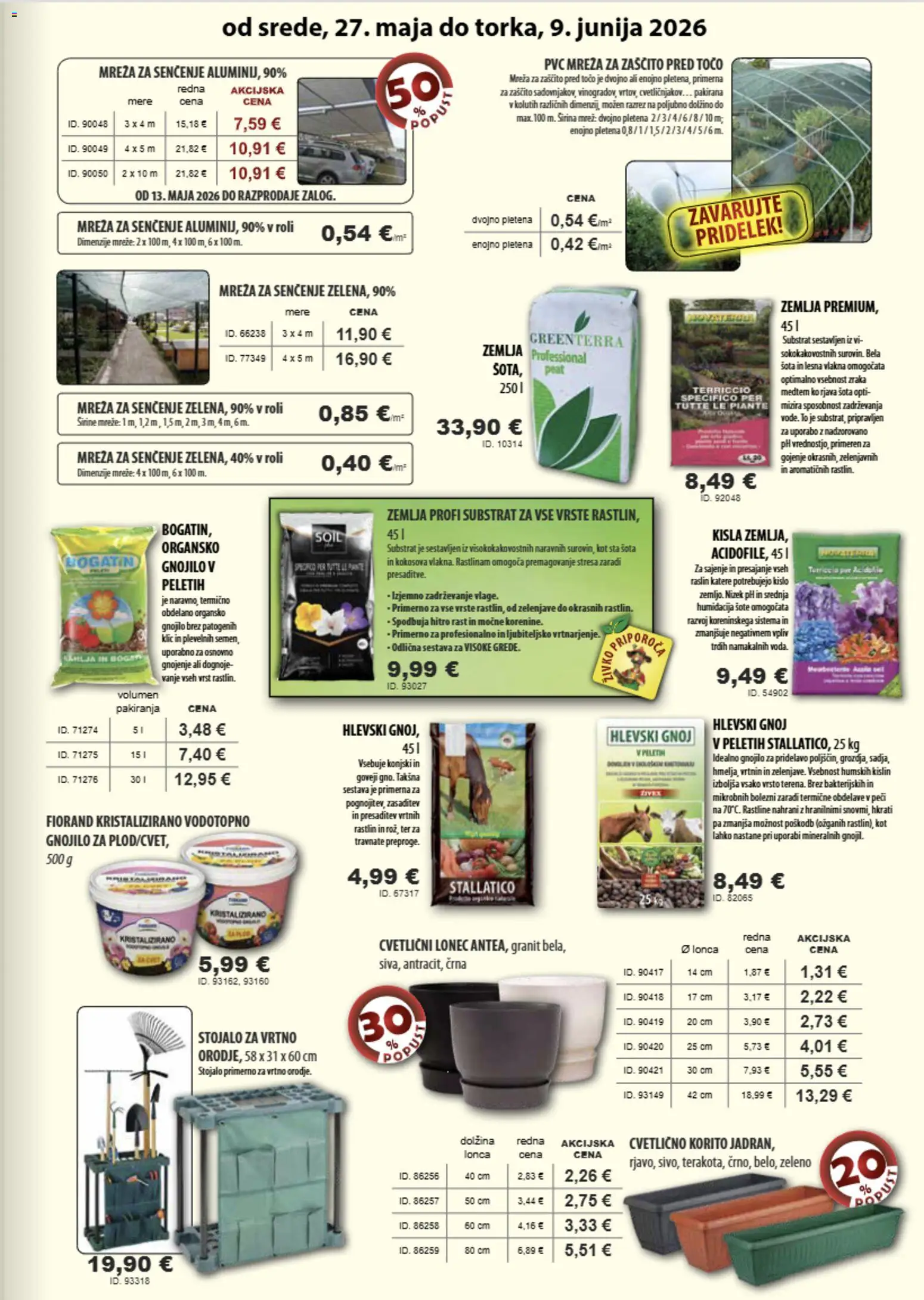 Novi Živex katalog ponudbe – veljaven od 27.05.2026 | Stran: 6 | Izdelki: Žemlja