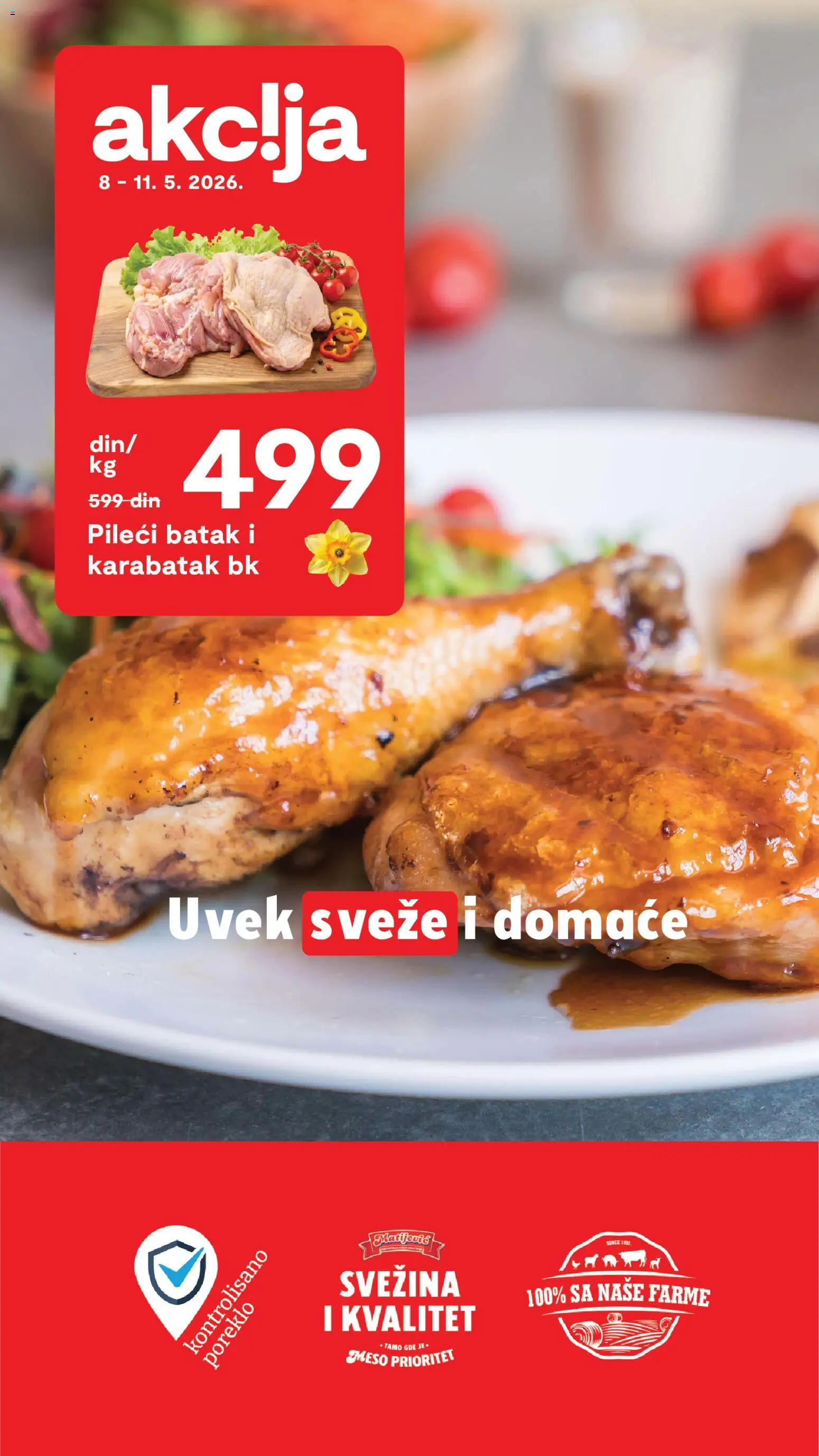 Matijevic katalog - važi od 08.05.2026 | Strana: 2 | Proizvode: Pileći batak
