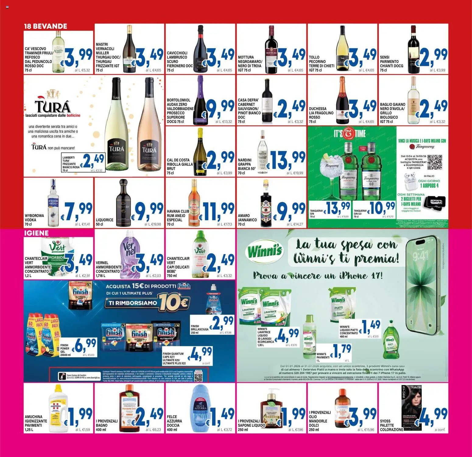 Volantino DEM del 20.05.2026 | Pagina: 18 | Prodotti: Olio, Mandorle, Pecorino, Doccia
