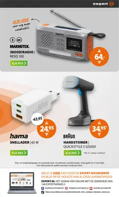Expert folder - Voorbeeld van een folder van Expert, geldig van 27.04.2026 | Pagina: 23 | Producten: Radio
