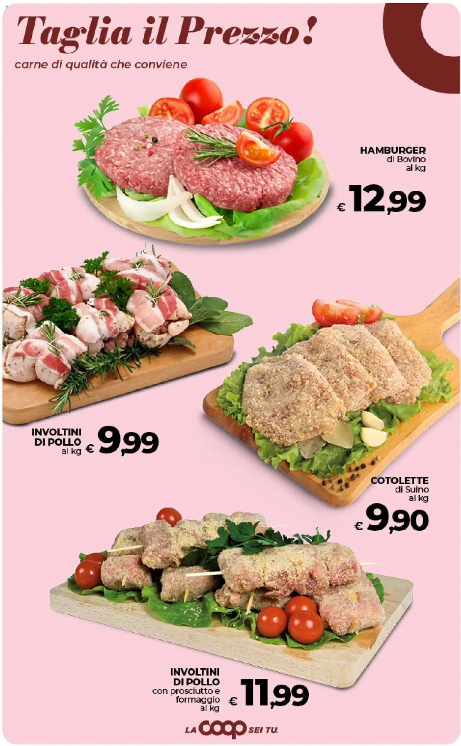 Volantino COOP del 09.06.2026 | Pagina: 18 | Prodotti: Pollo, Suino, Formaggio, Prosciutto