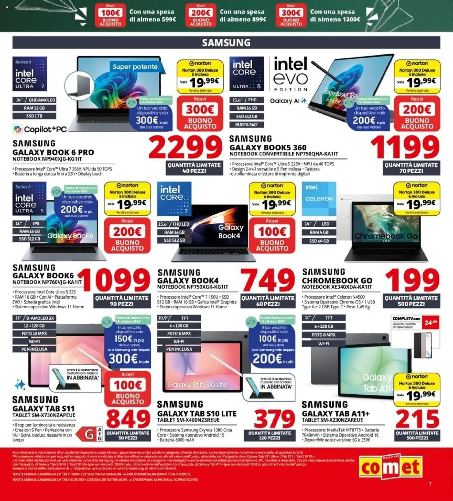 Nuovo Comet volantino Back to school dal 20/08/2026 > offerte anteprima 🛍️ | Pagina: 7 | Prodotti: Notebook, Top, Tastiera, USB