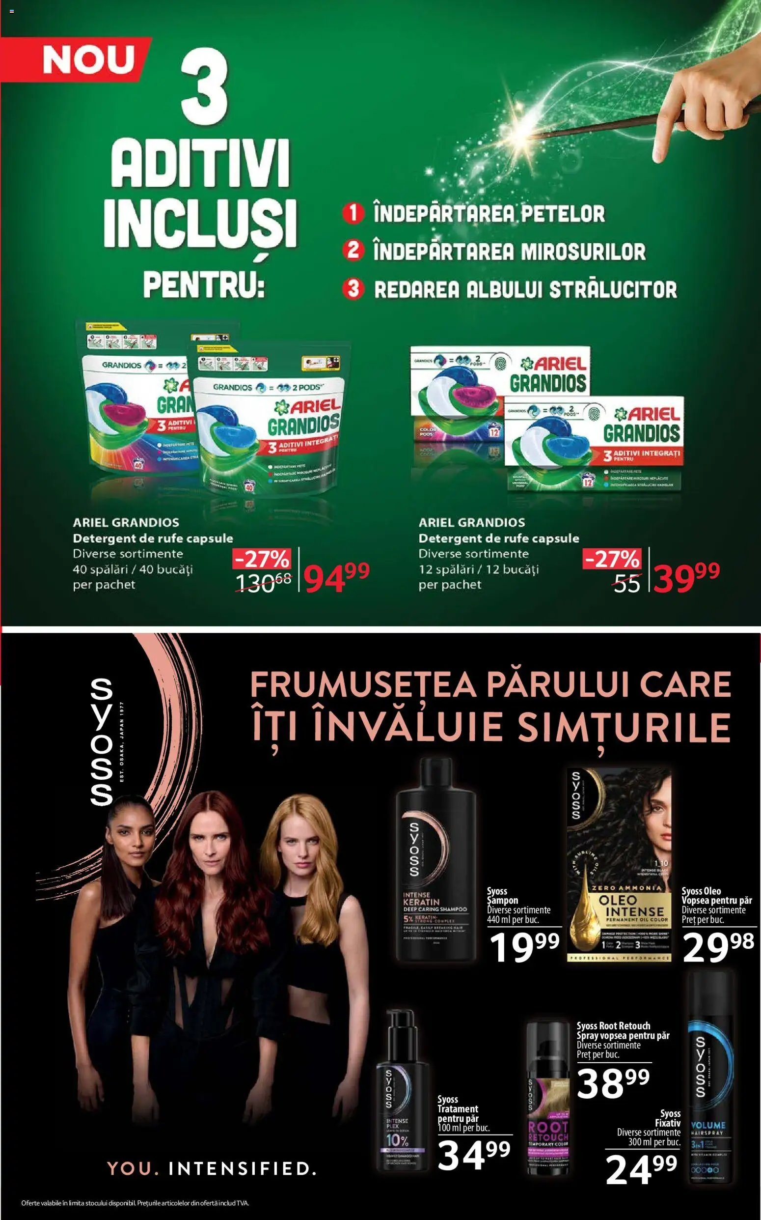 Noul catalog Selgros – valabil de la 26.06.2026 | Pagină: 25 | Produse: Vopsea, Șampon, Detergent, Îndepărtarea petelor